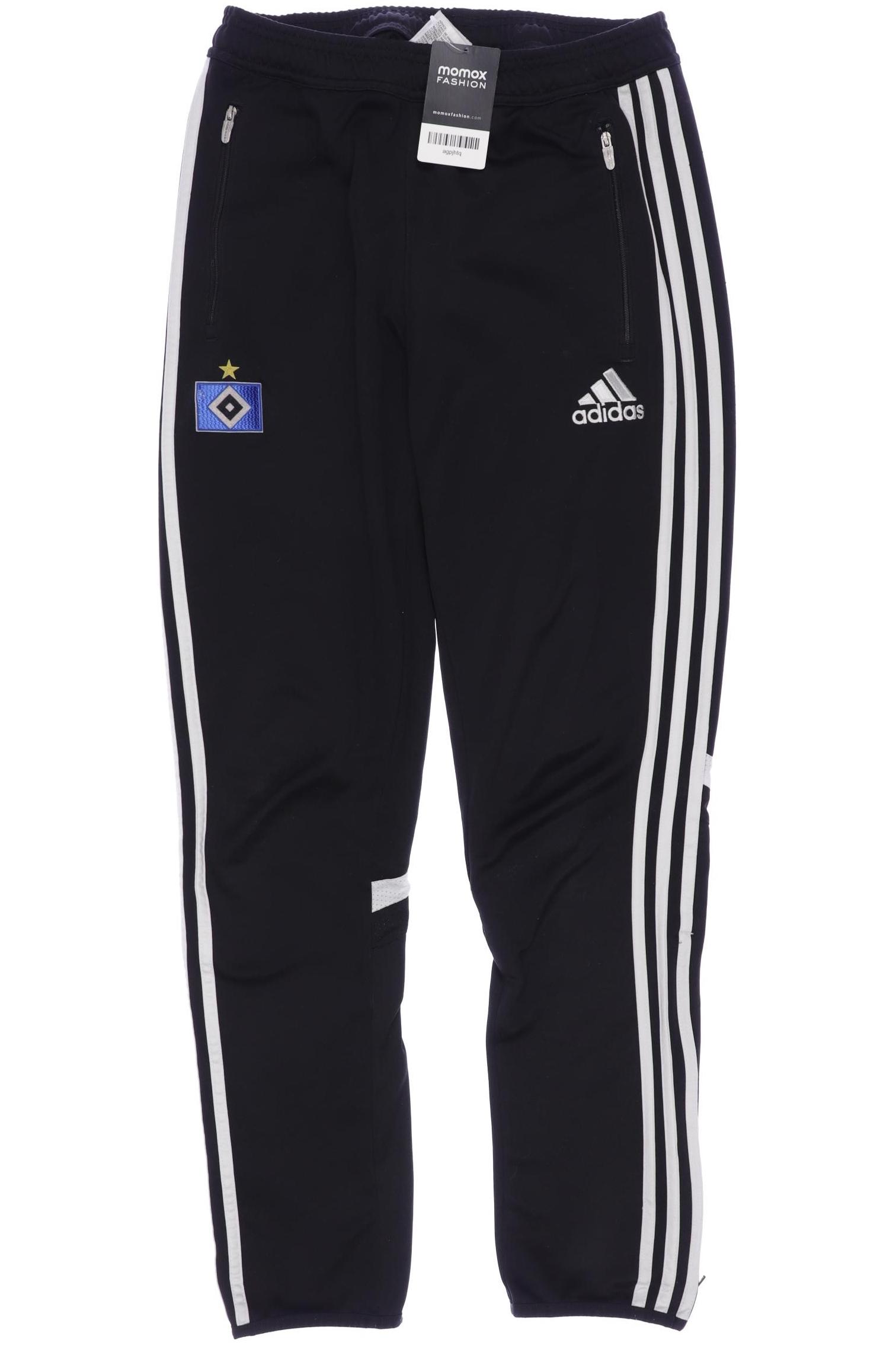 

adidas Herren Stoffhose, schwarz, Gr. 164