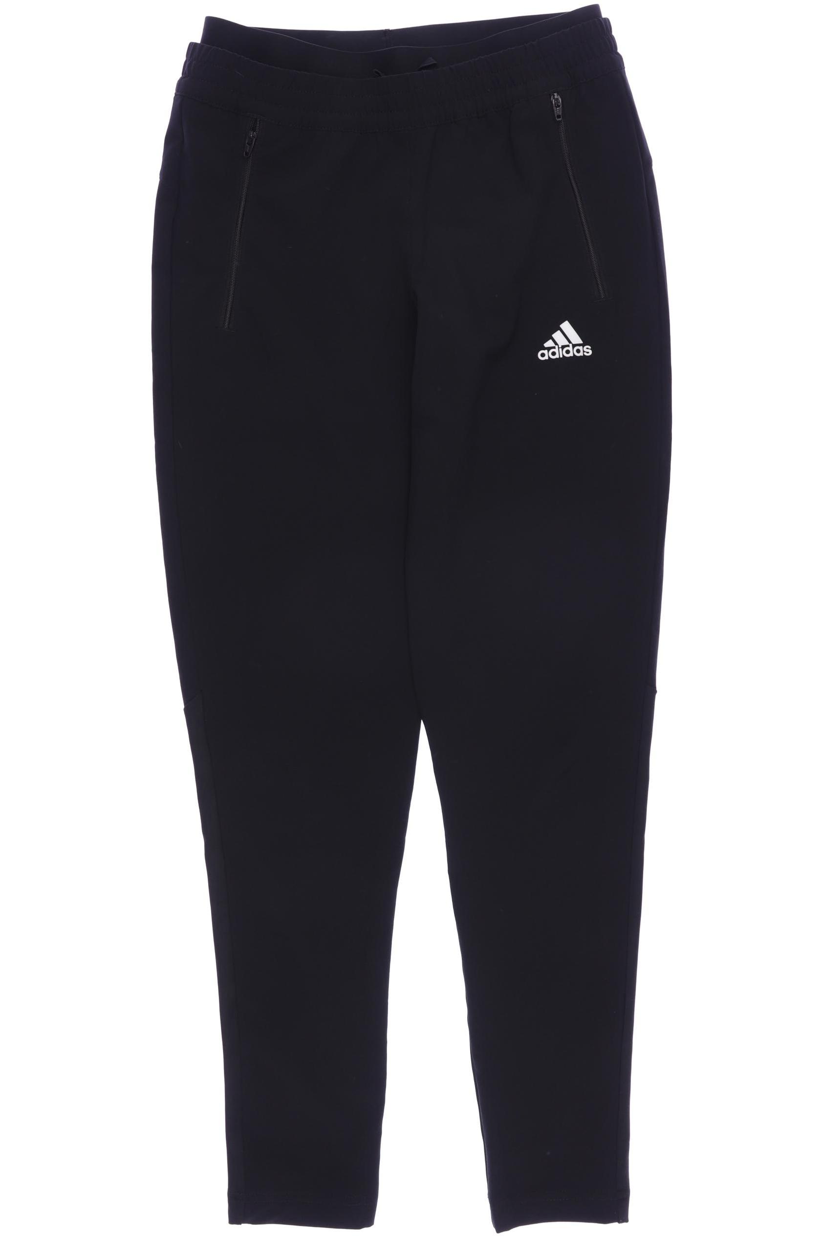 

adidas Herren Stoffhose, schwarz, Gr. 152