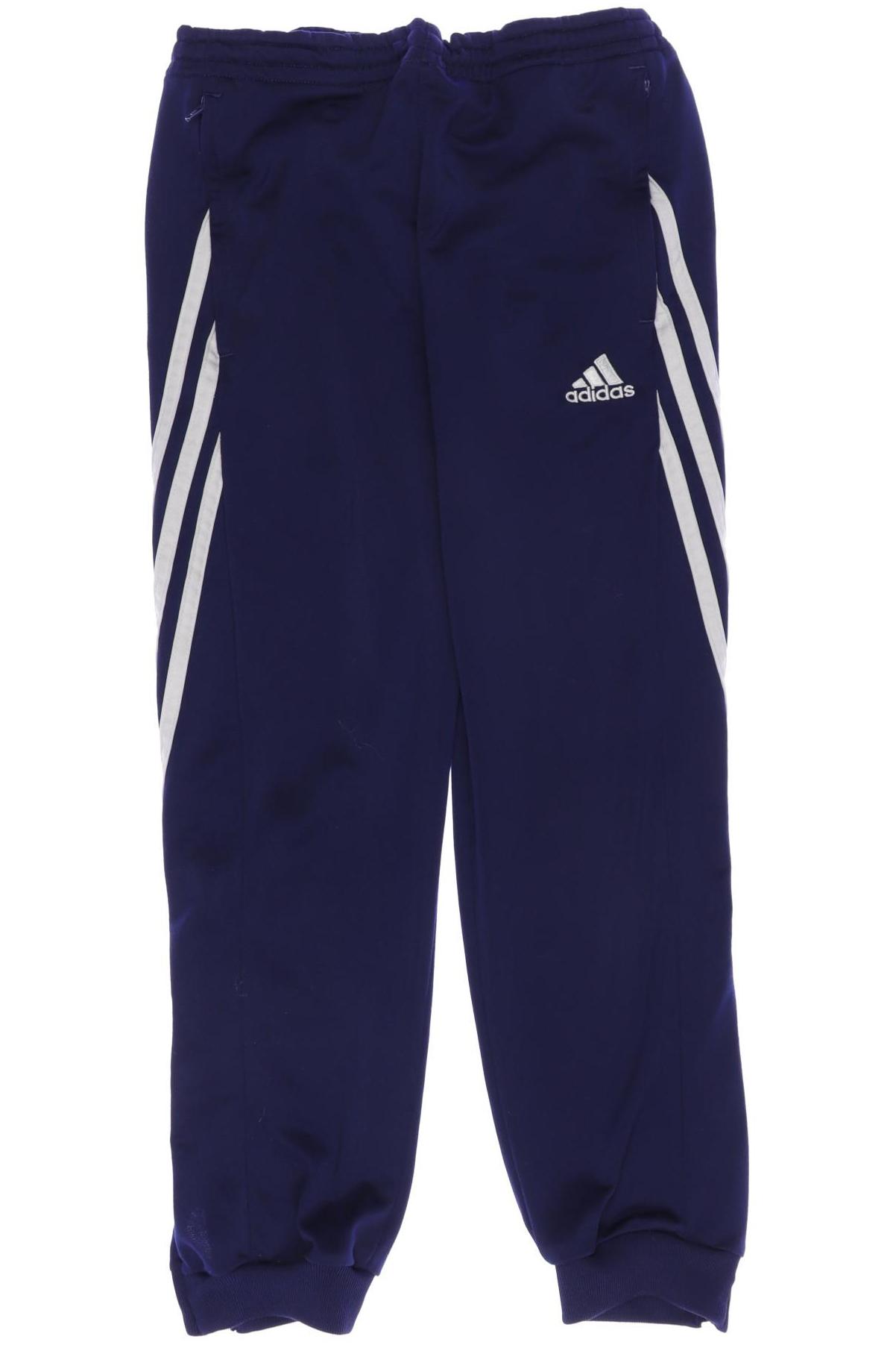 

adidas Herren Stoffhose, marineblau, Gr. 140