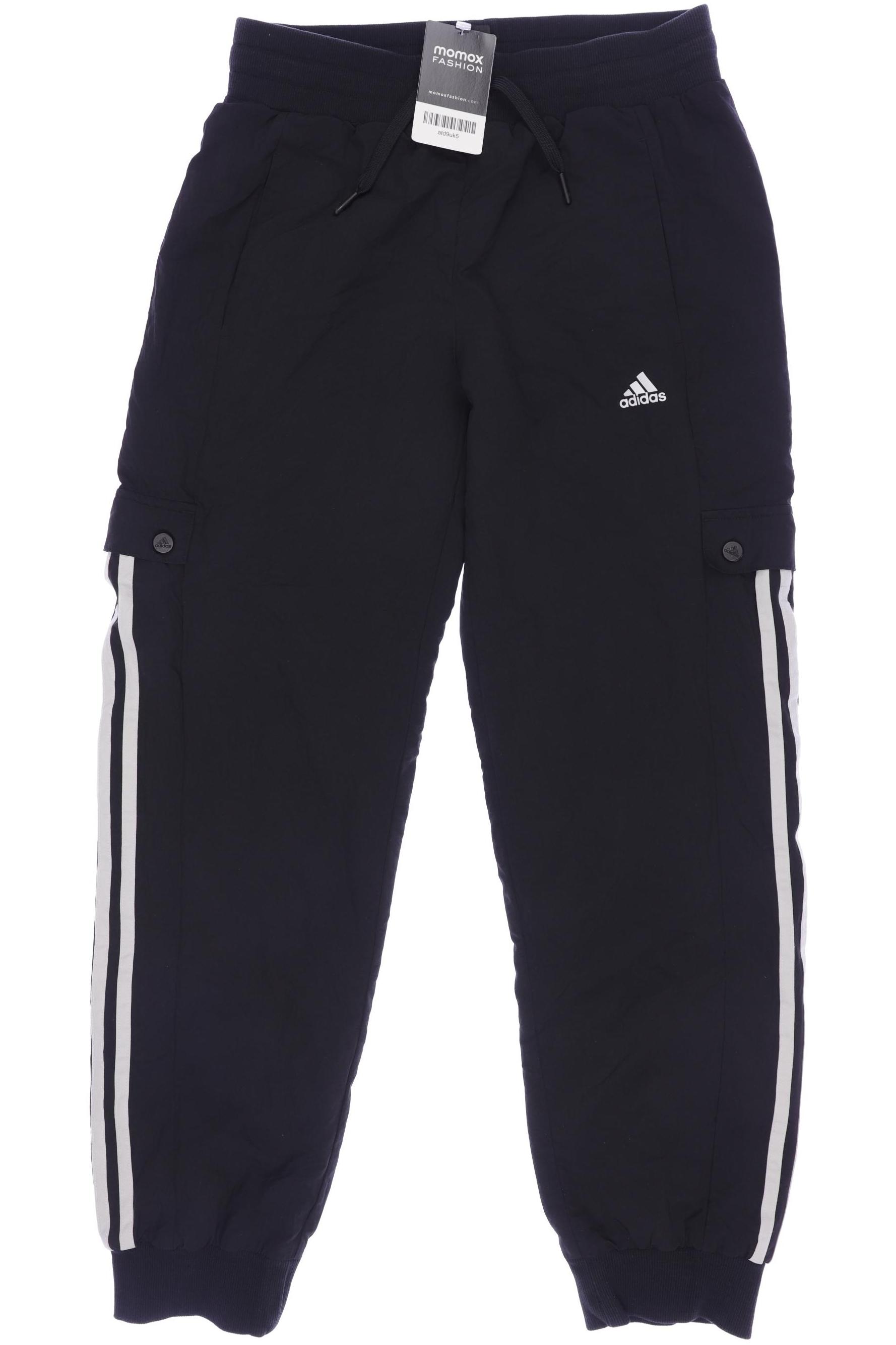 

adidas Herren Stoffhose, schwarz, Gr. 164