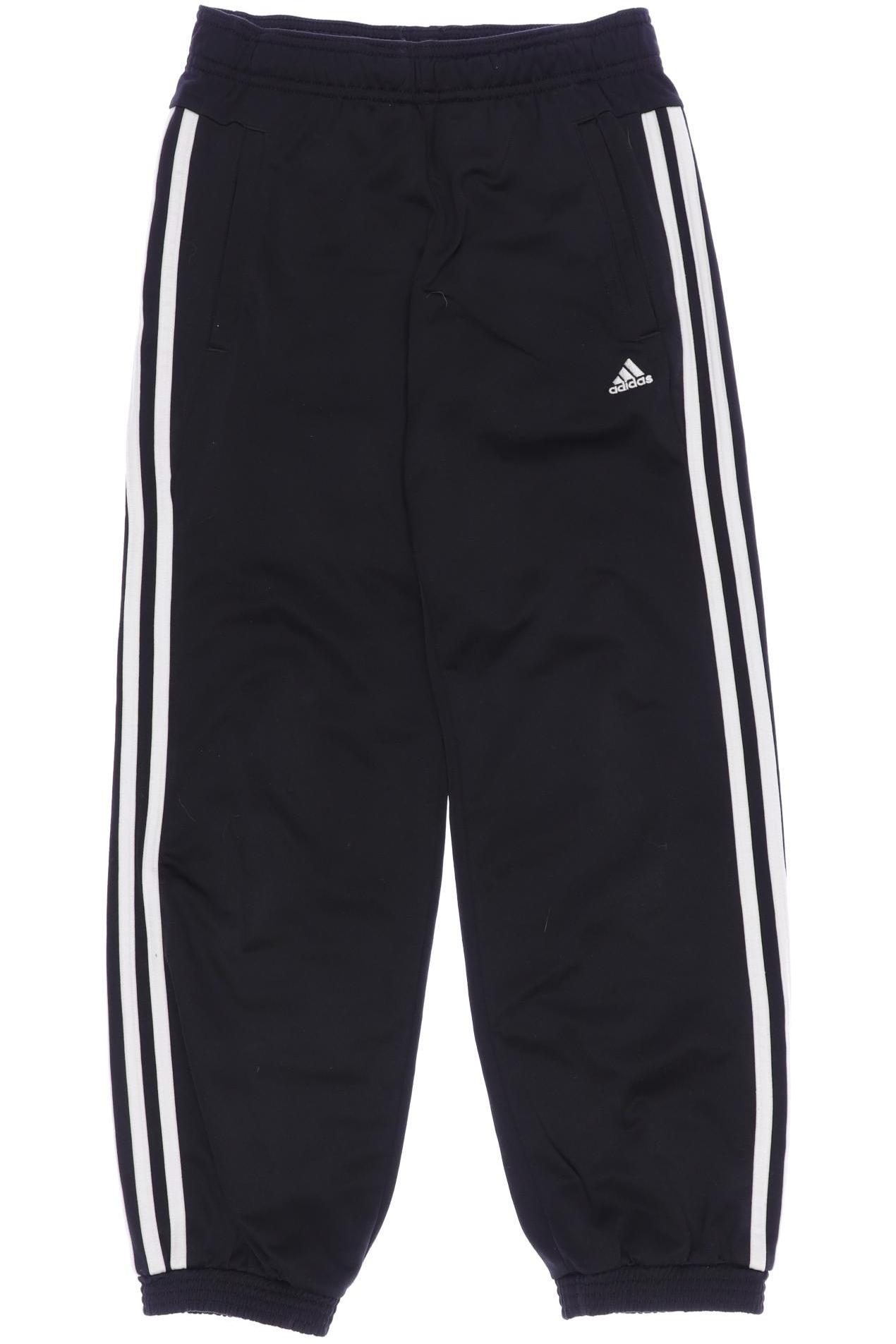 

adidas Herren Stoffhose, schwarz, Gr. 140