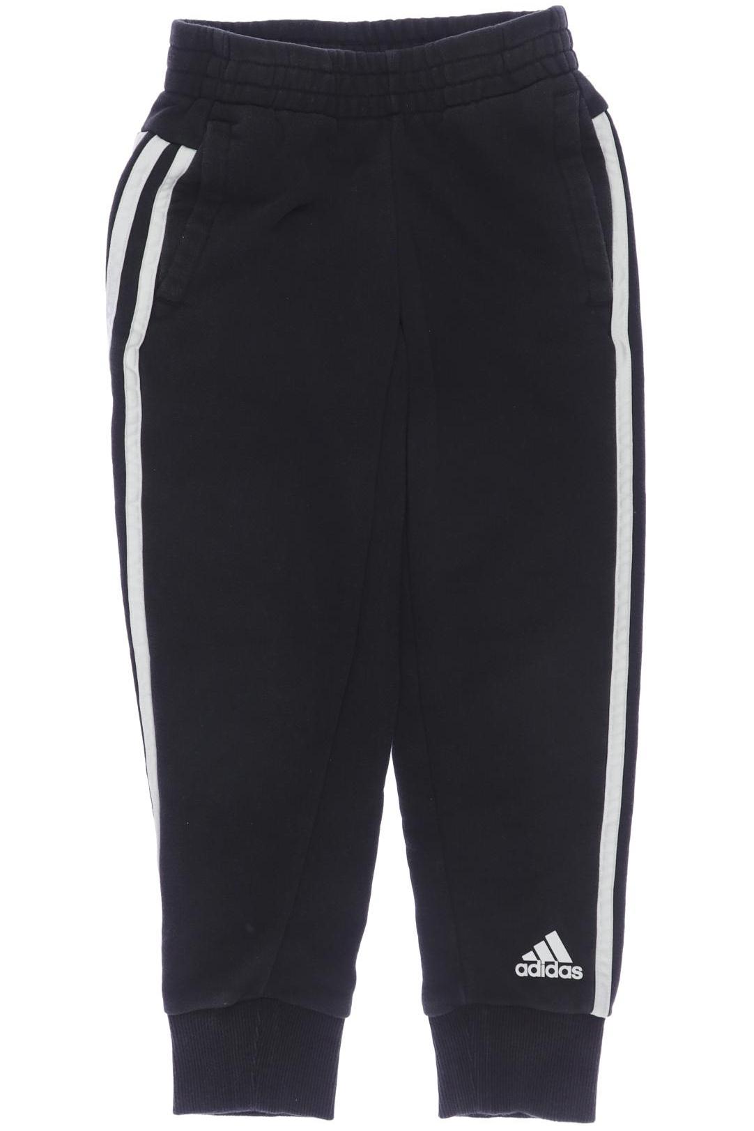 

adidas Herren Stoffhose, schwarz, Gr. 128