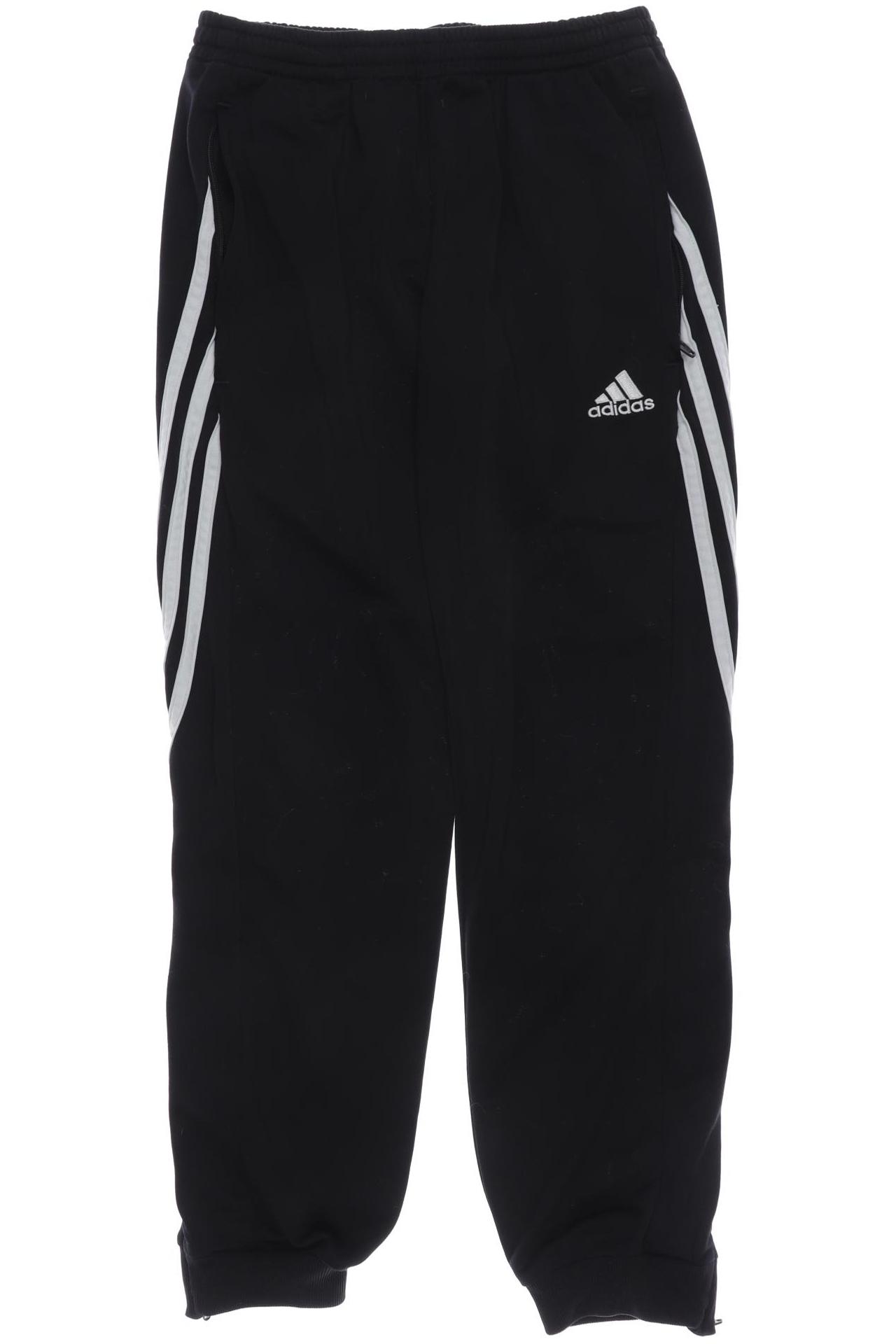 

adidas Herren Stoffhose, schwarz, Gr. 152