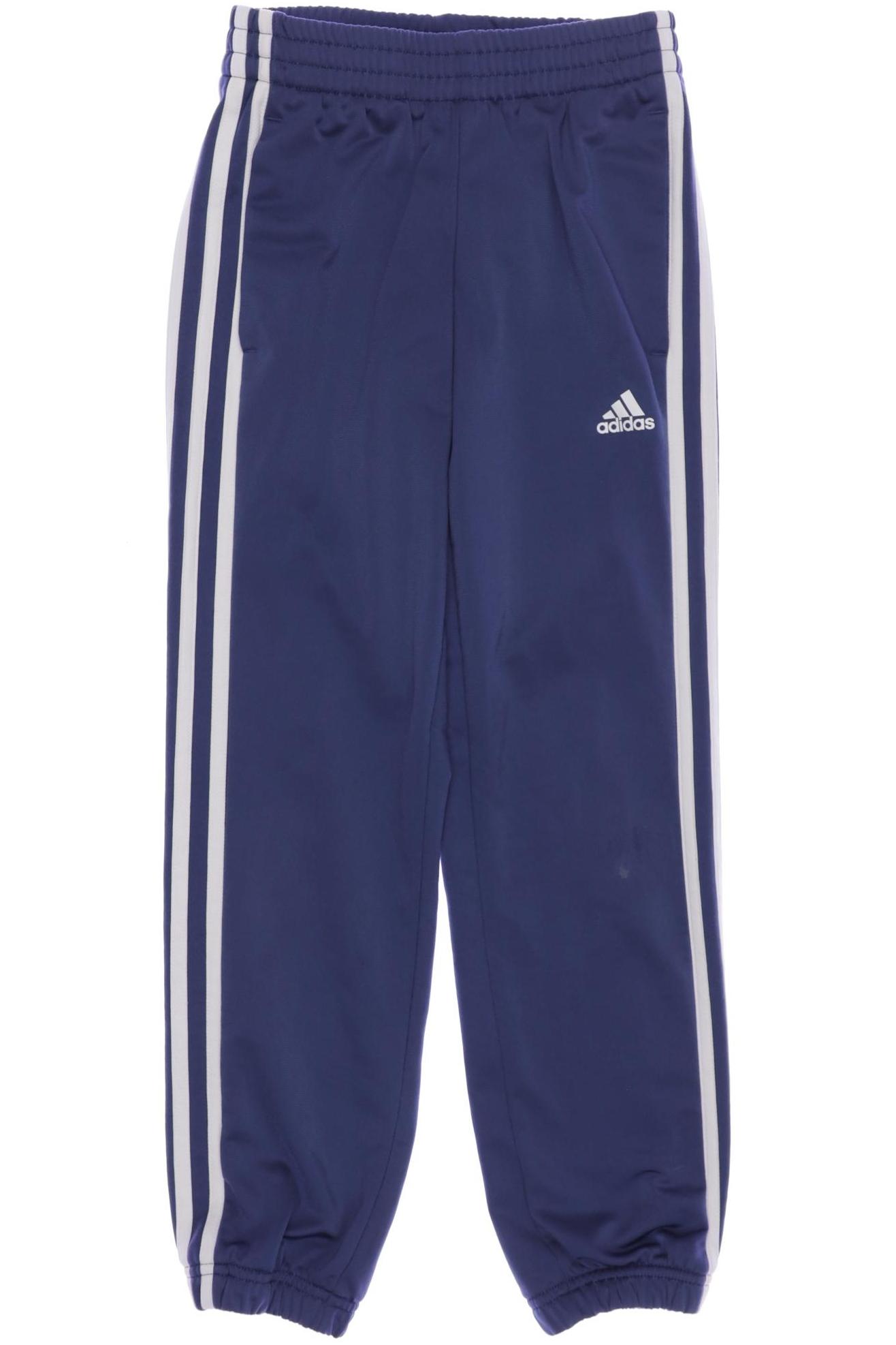 

adidas Jungen Stoffhose, blau, Gr. 128