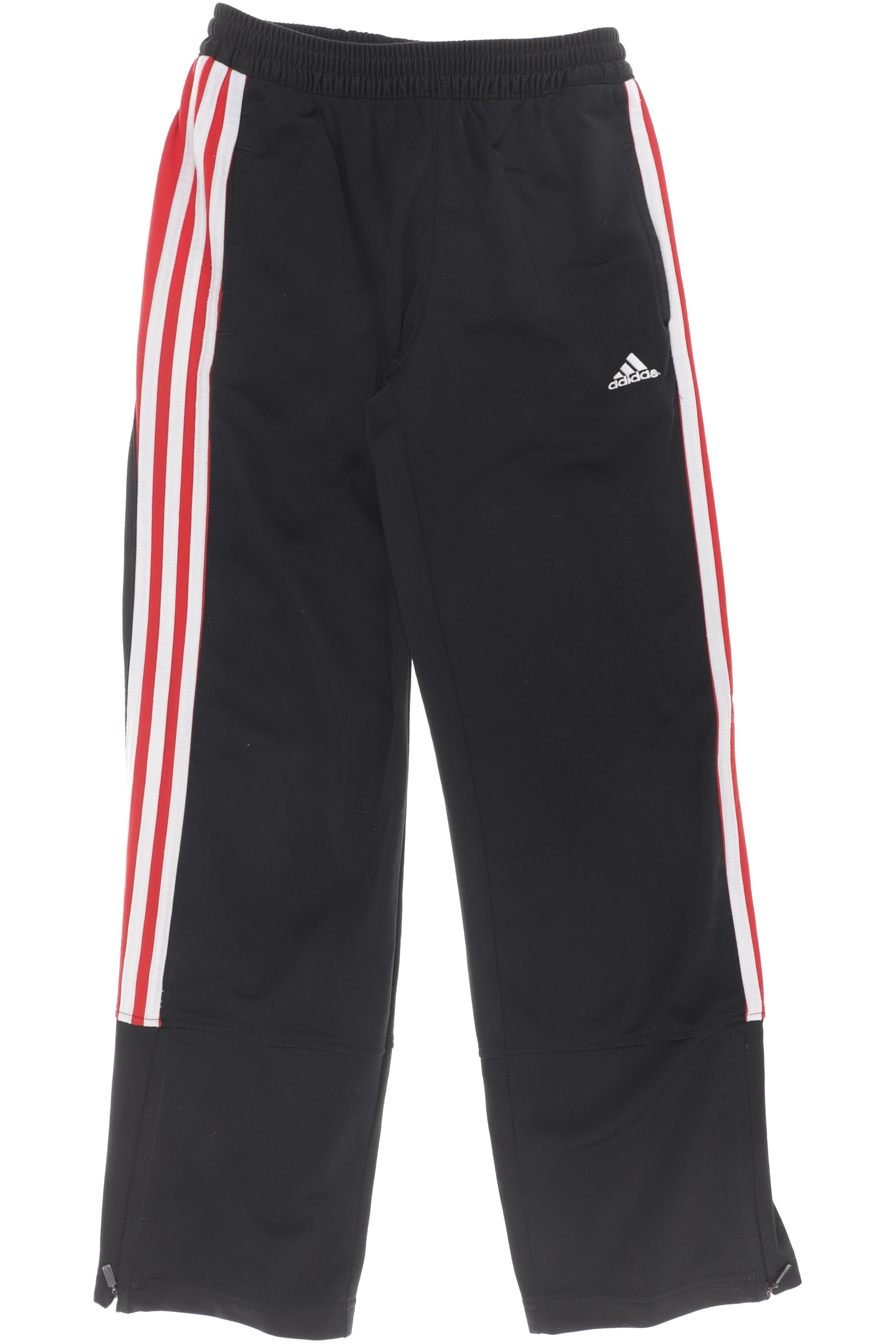 

adidas Jungen Stoffhose, schwarz, Gr. 152