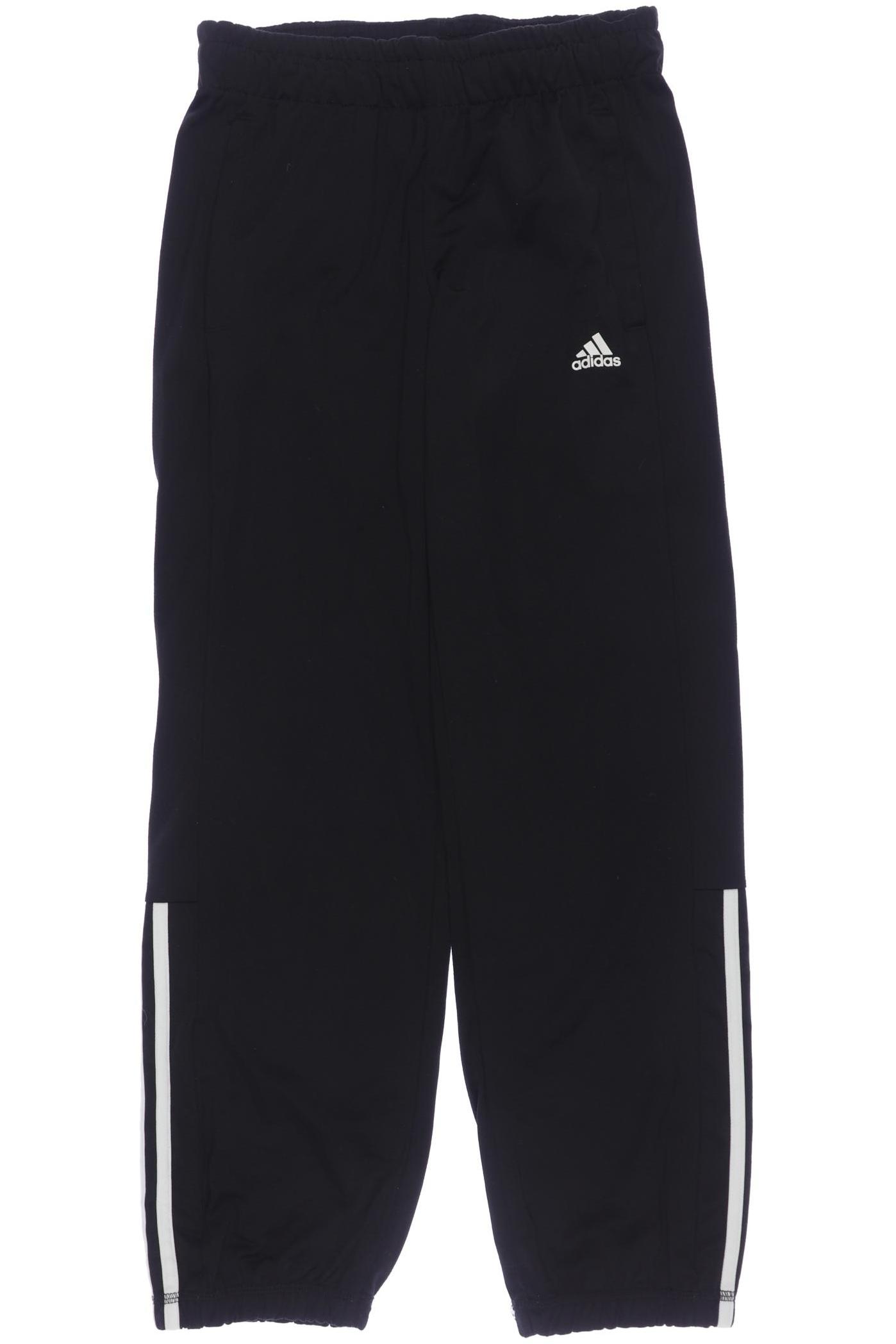 

adidas Herren Stoffhose, schwarz, Gr. 152
