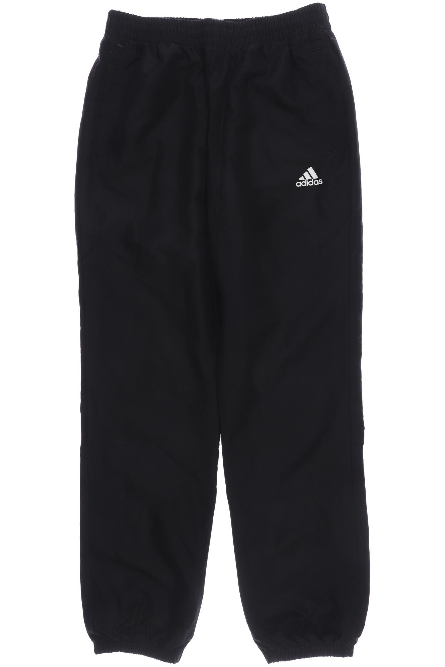 

adidas Herren Stoffhose, schwarz, Gr. 164