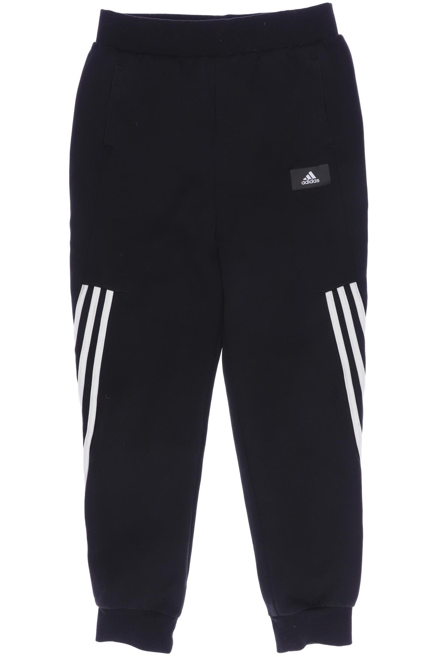 

adidas Herren Stoffhose, schwarz, Gr. 164