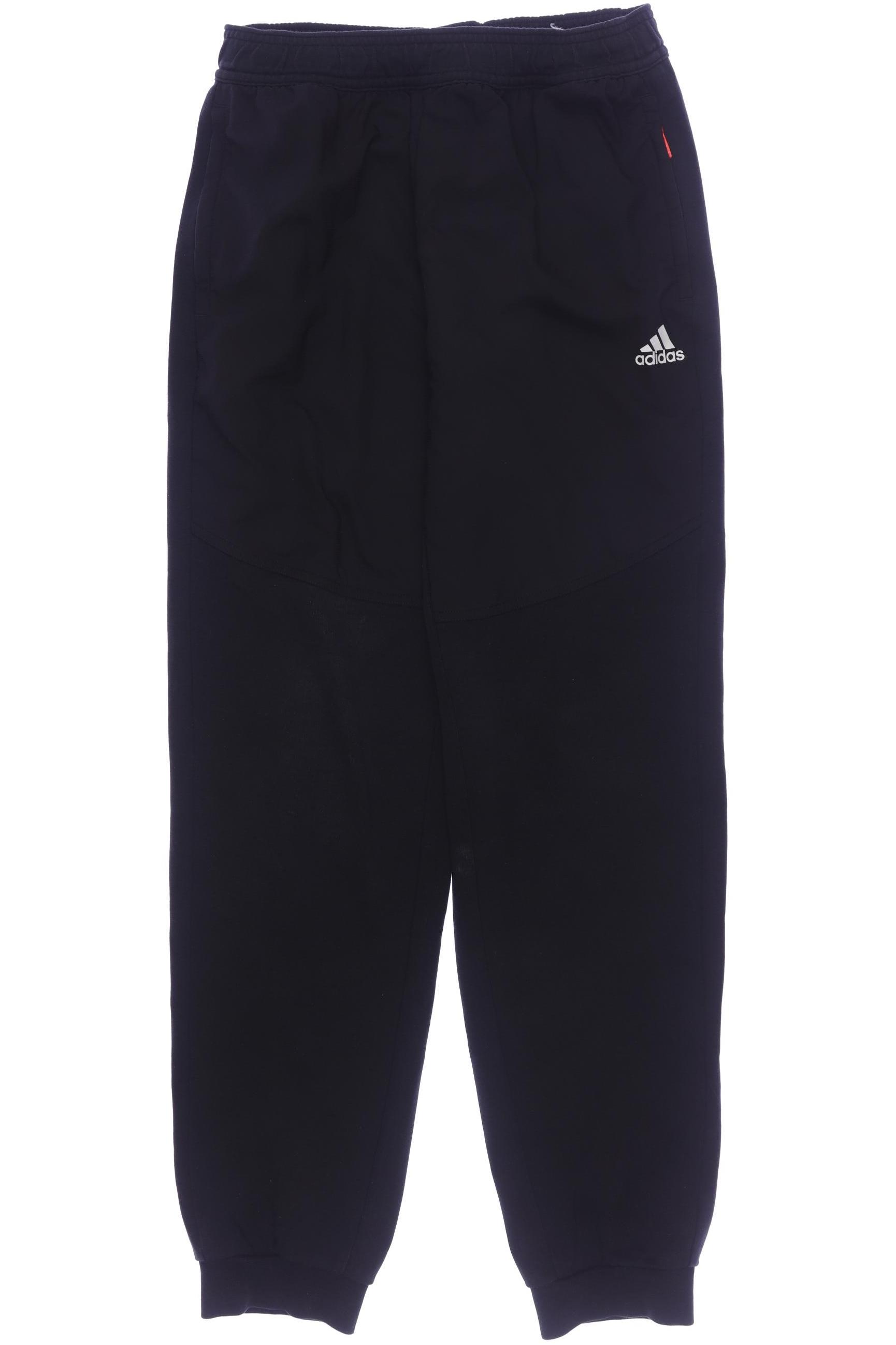 

adidas Herren Stoffhose, schwarz, Gr. 164