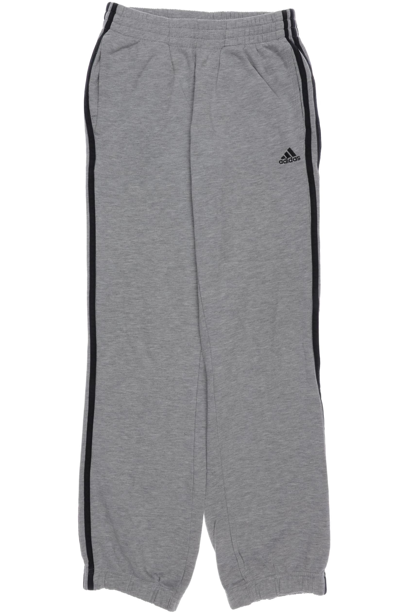 

adidas Herren Stoffhose, grau, Gr. 164
