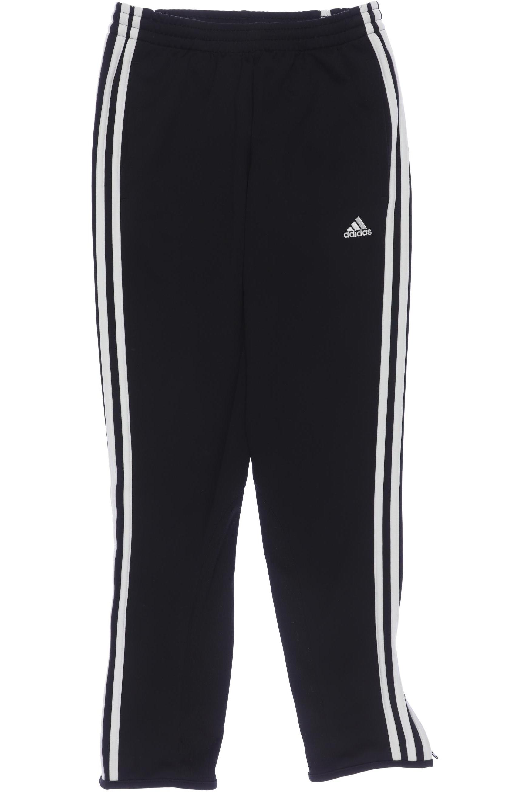 

adidas Herren Stoffhose, schwarz, Gr. 158