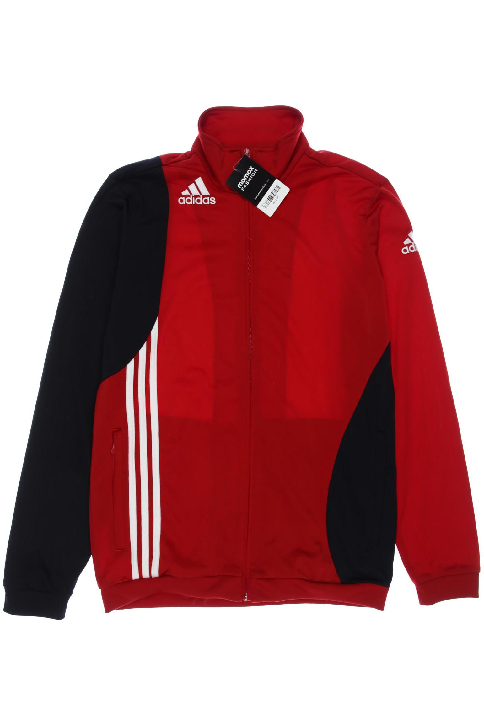 

adidas Herren Stoffhose, rot, Gr. 176