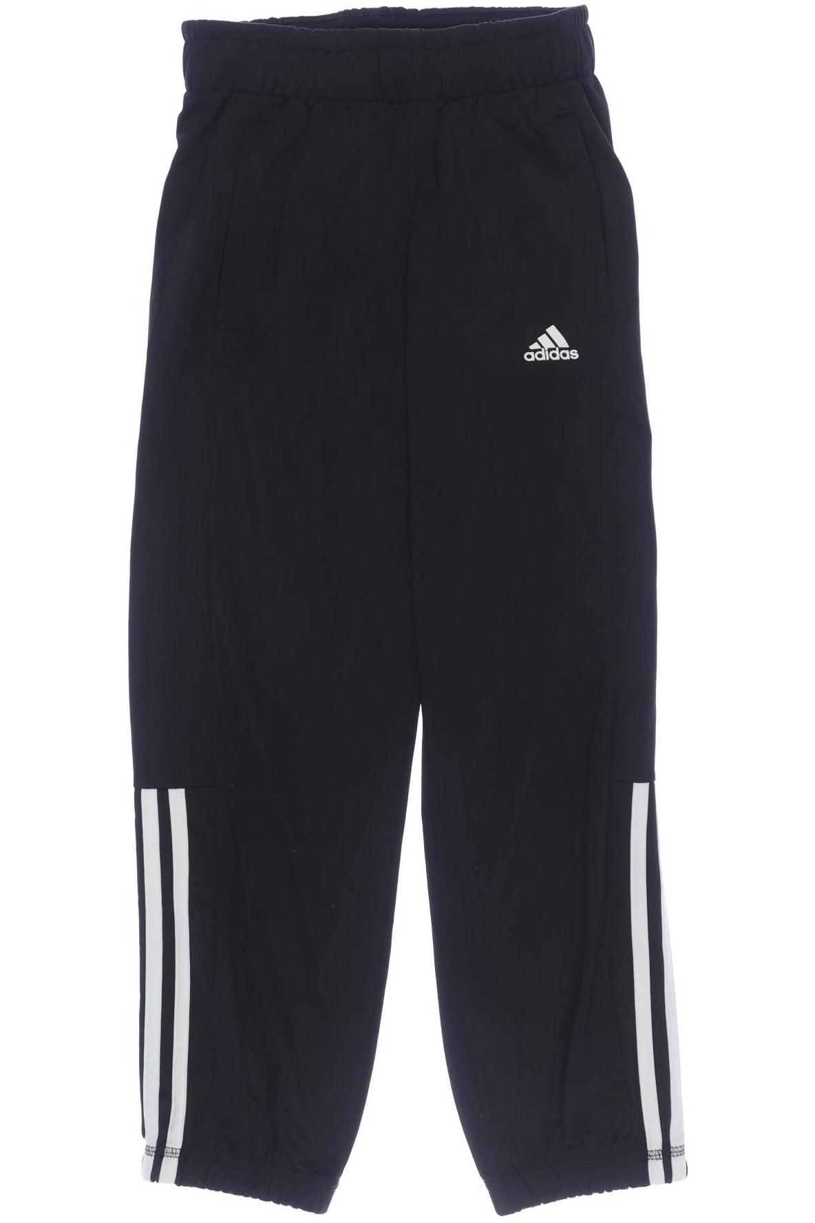 

adidas Jungen Stoffhose, schwarz