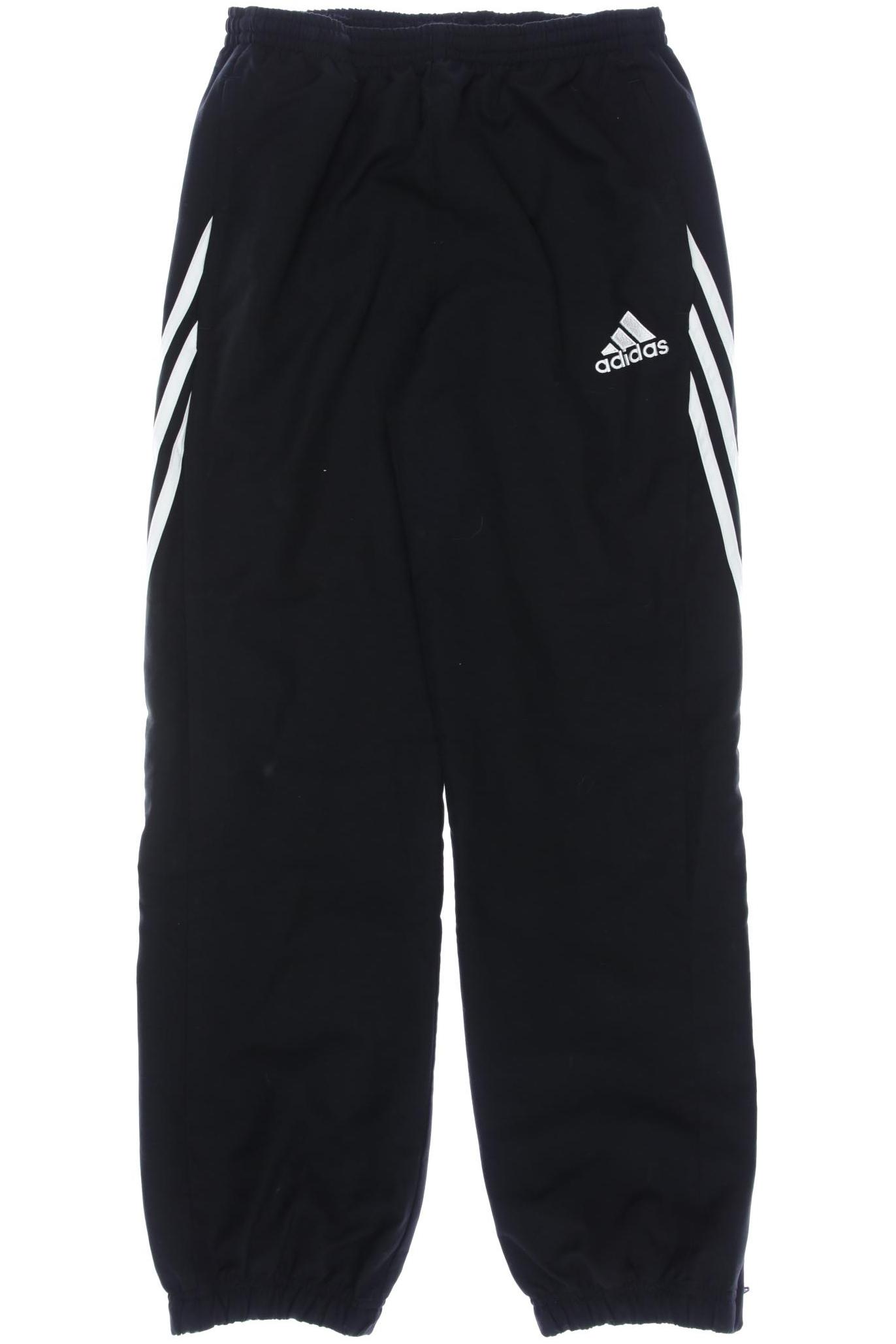 

adidas Herren Stoffhose, schwarz, Gr. 164