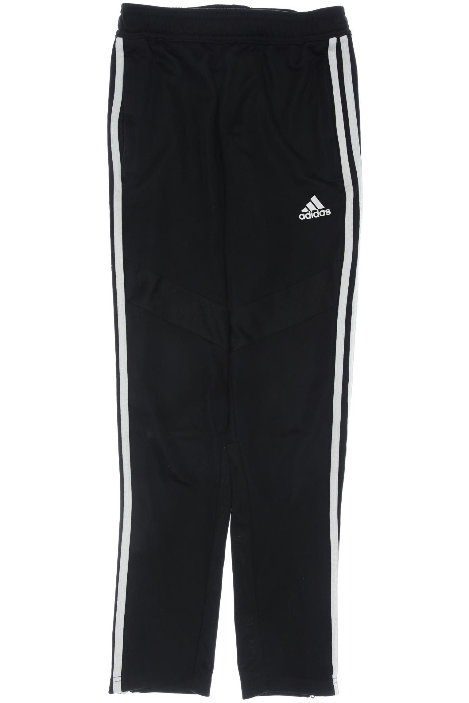

adidas Herren Stoffhose, schwarz, Gr. 152