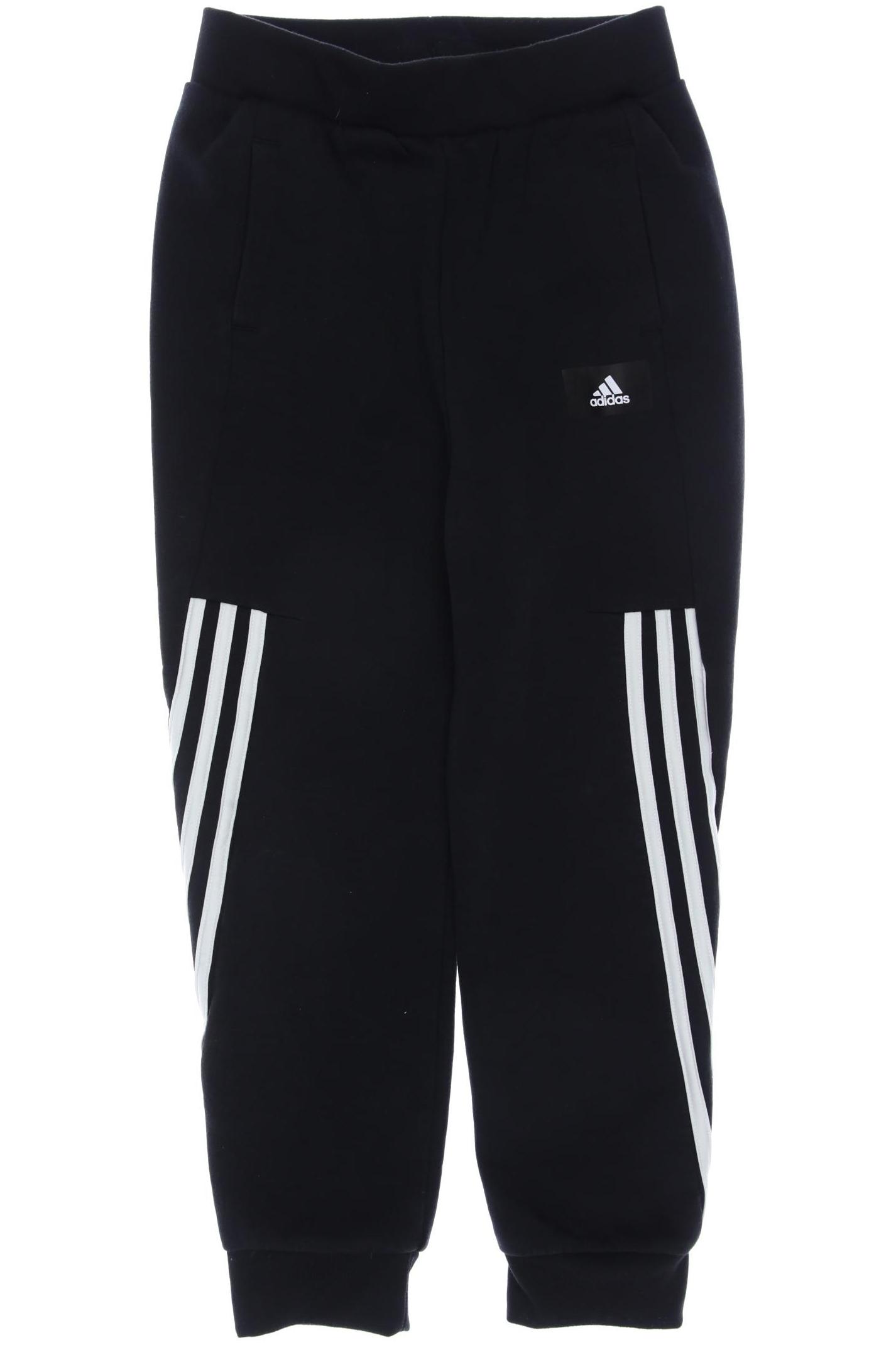 

adidas Herren Stoffhose, schwarz, Gr. 140