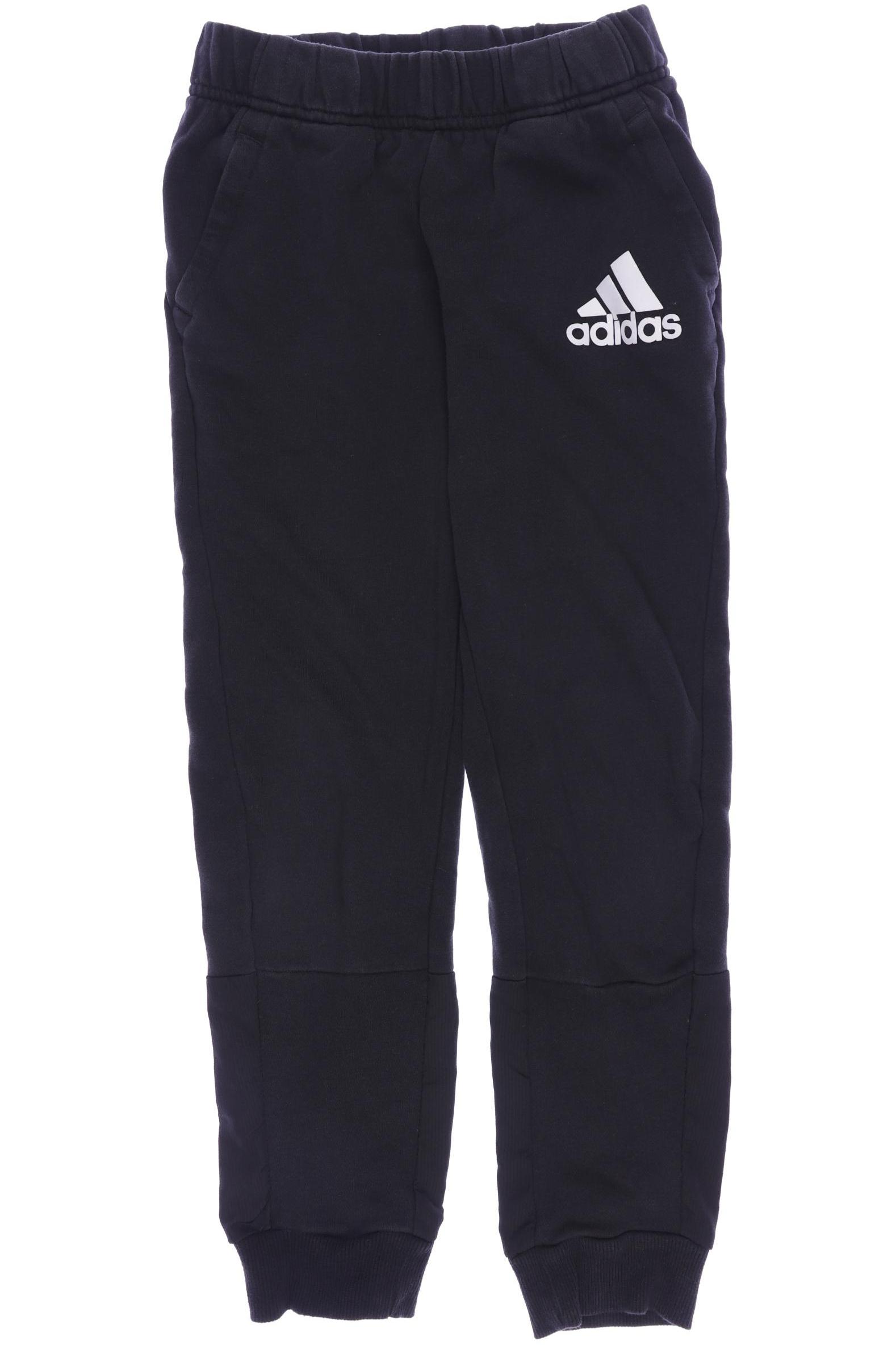

adidas Herren Stoffhose, schwarz, Gr. 140