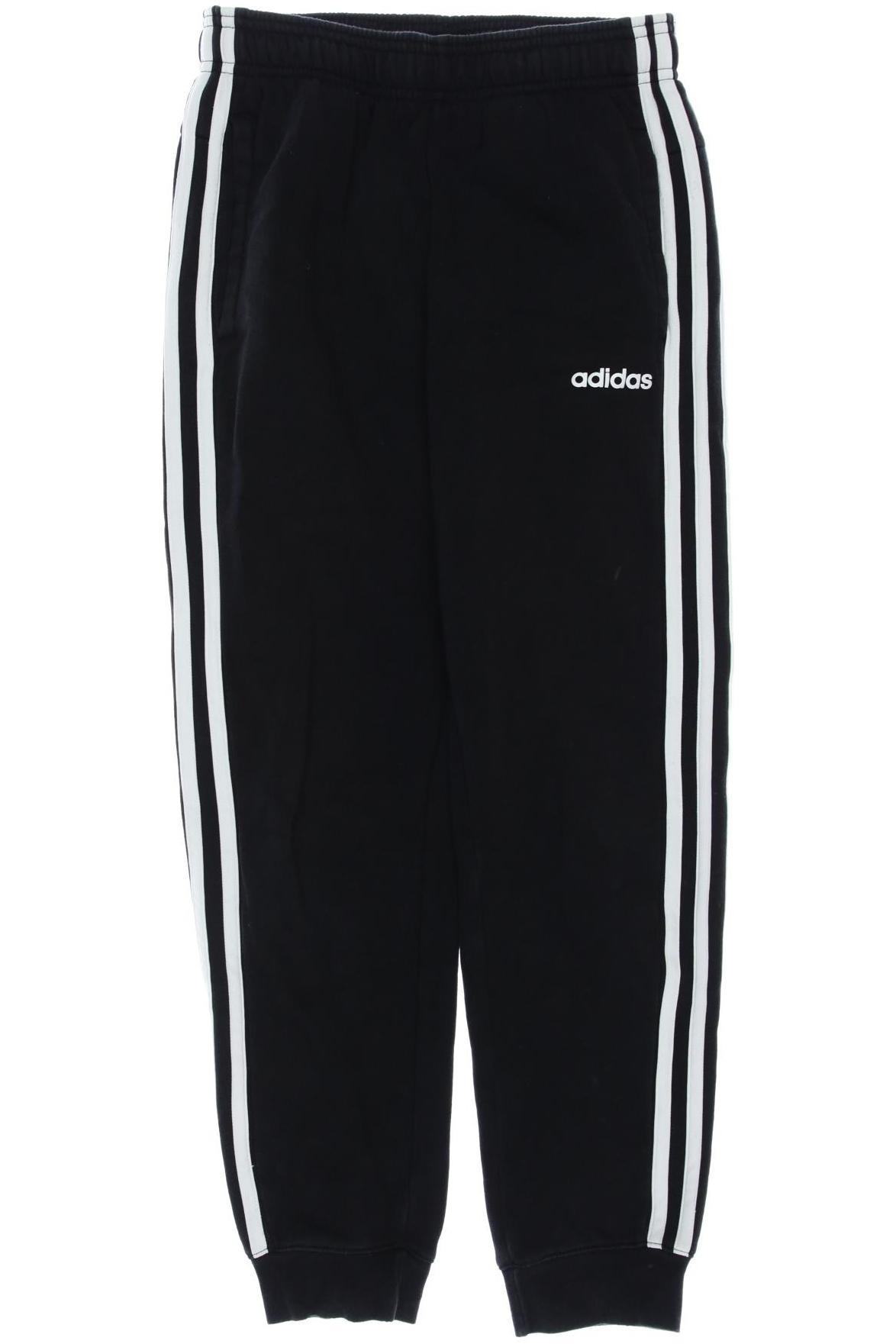 

adidas Herren Stoffhose, schwarz, Gr. 152