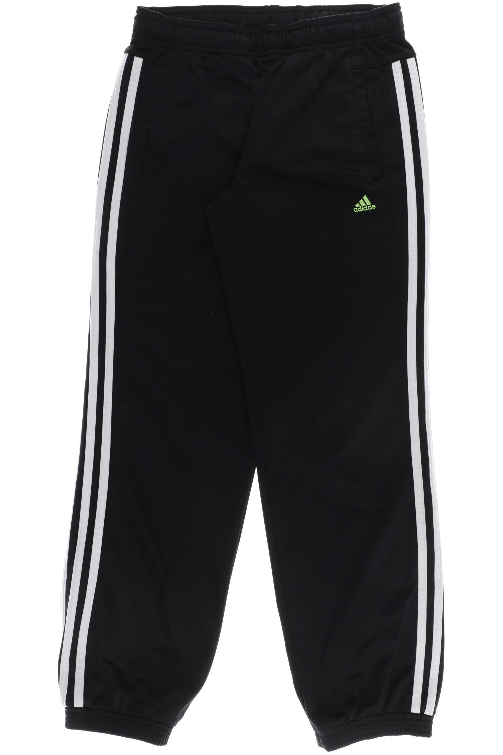 

adidas Jungen Stoffhose, schwarz, Gr. 152