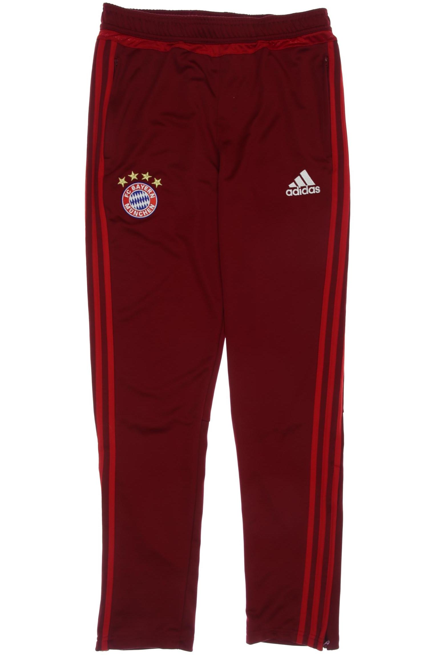

adidas Herren Stoffhose, bordeaux, Gr. 176
