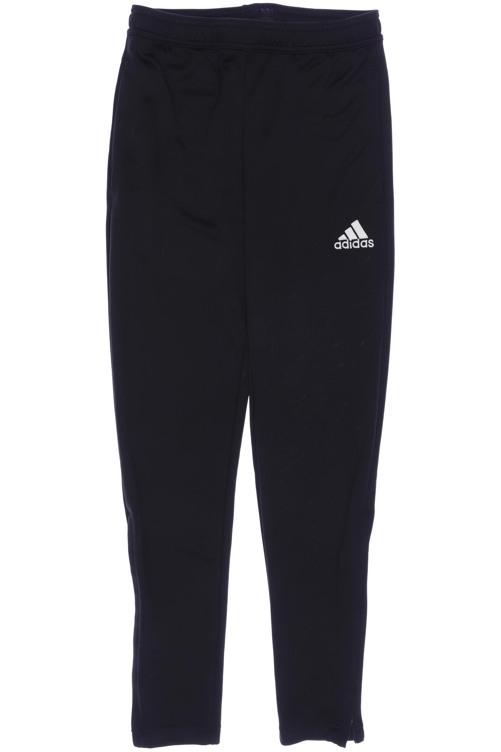 

adidas Herren Stoffhose, schwarz, Gr. 158