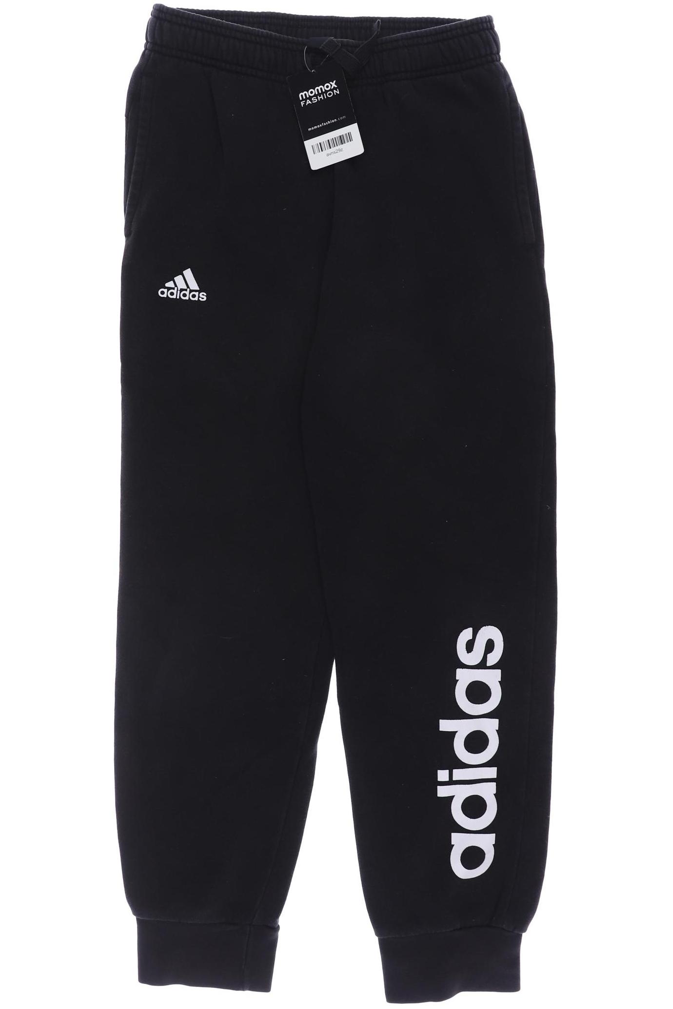 

adidas Herren Stoffhose, schwarz, Gr. 152