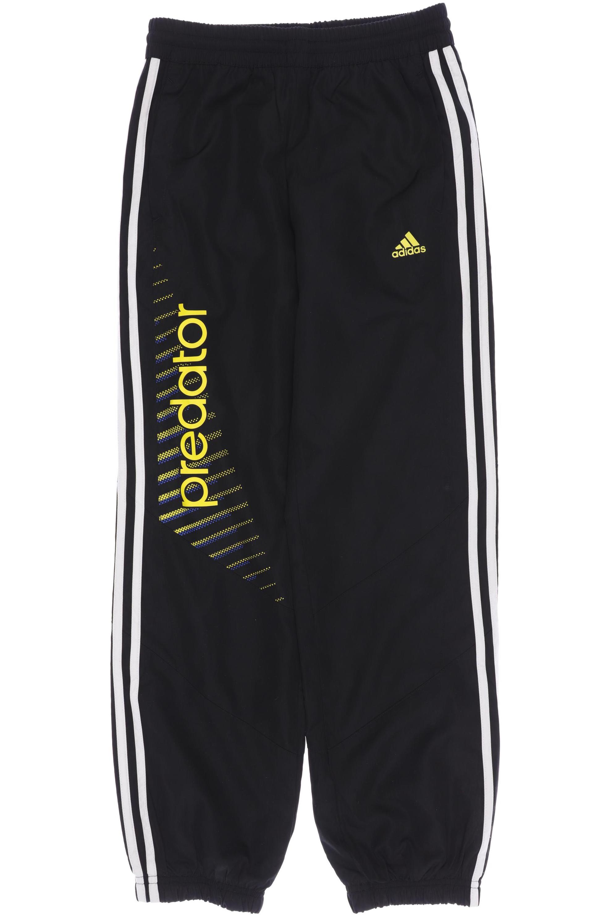 

adidas Jungen Stoffhose, schwarz, Gr. 152