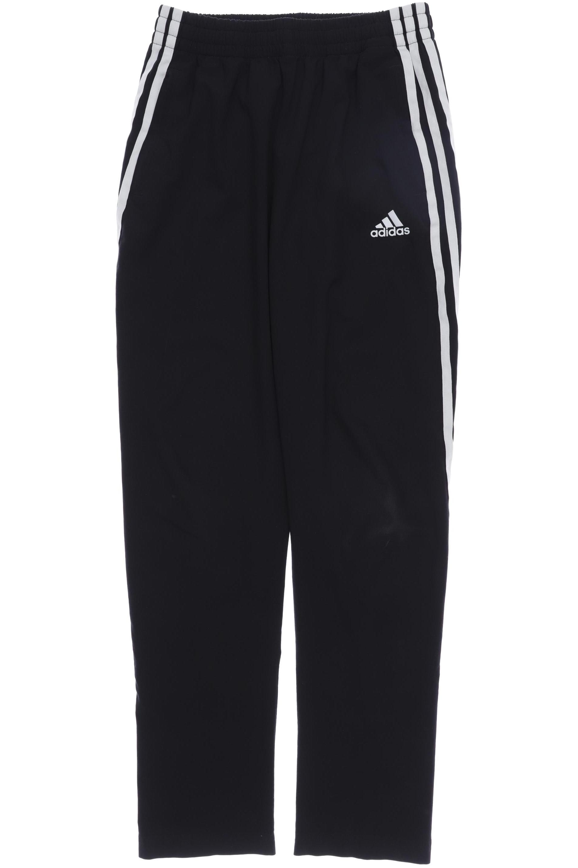 

adidas Herren Stoffhose, schwarz, Gr. 152