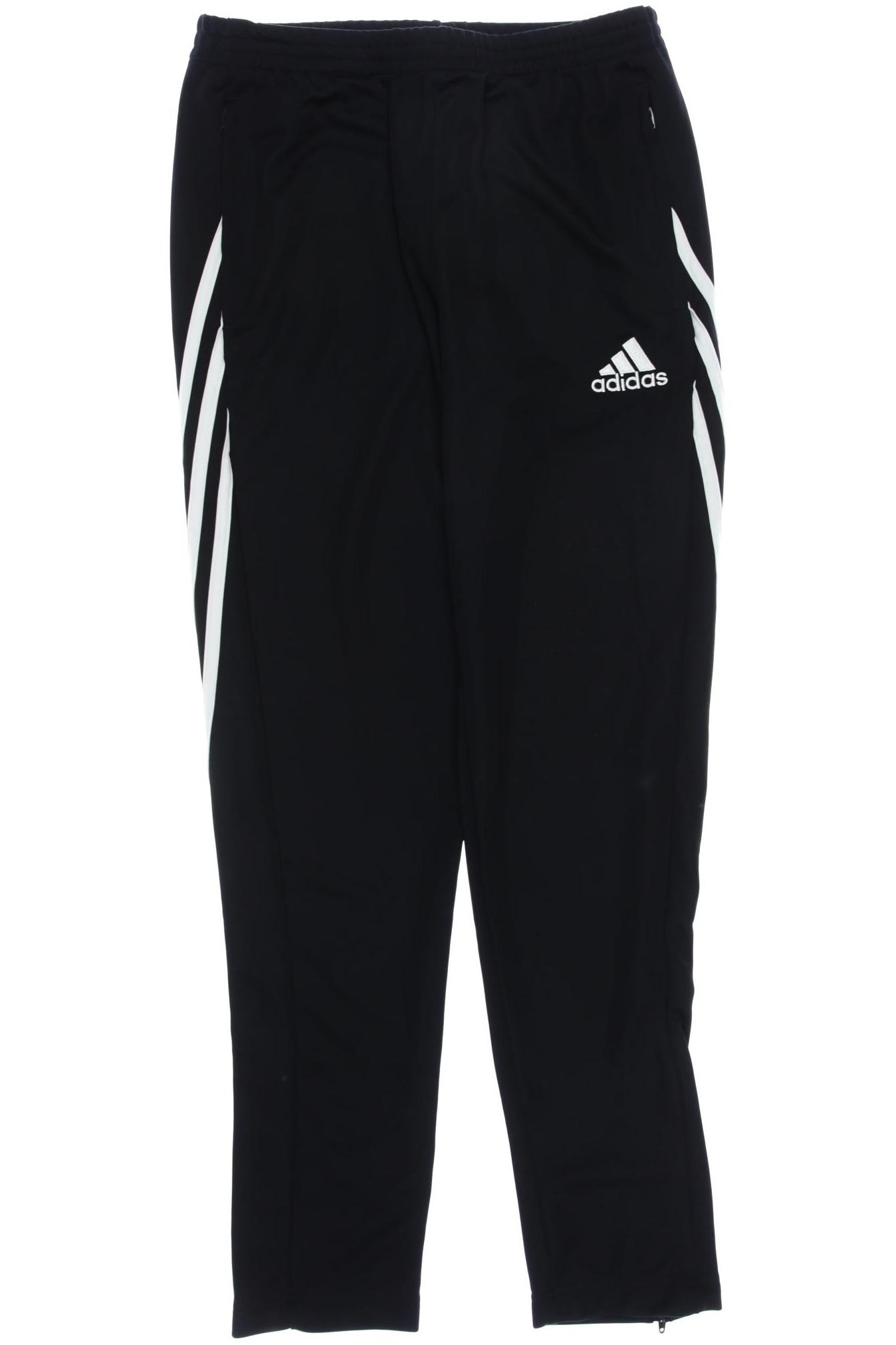 

adidas Herren Stoffhose, schwarz, Gr. 164
