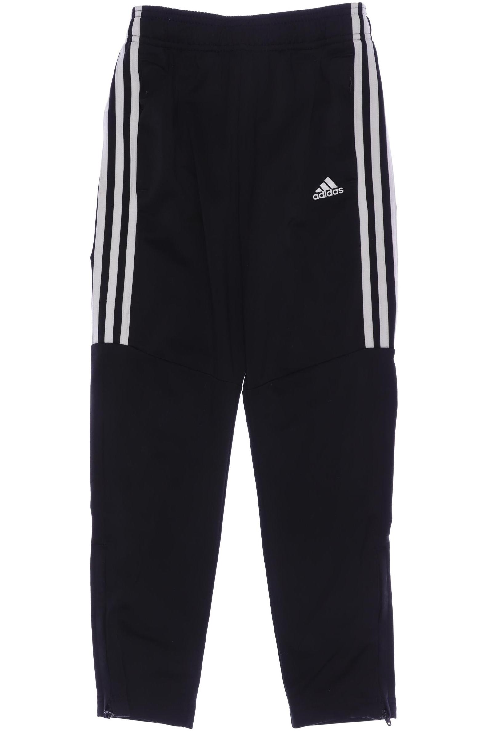 

adidas Herren Stoffhose, schwarz, Gr. 140
