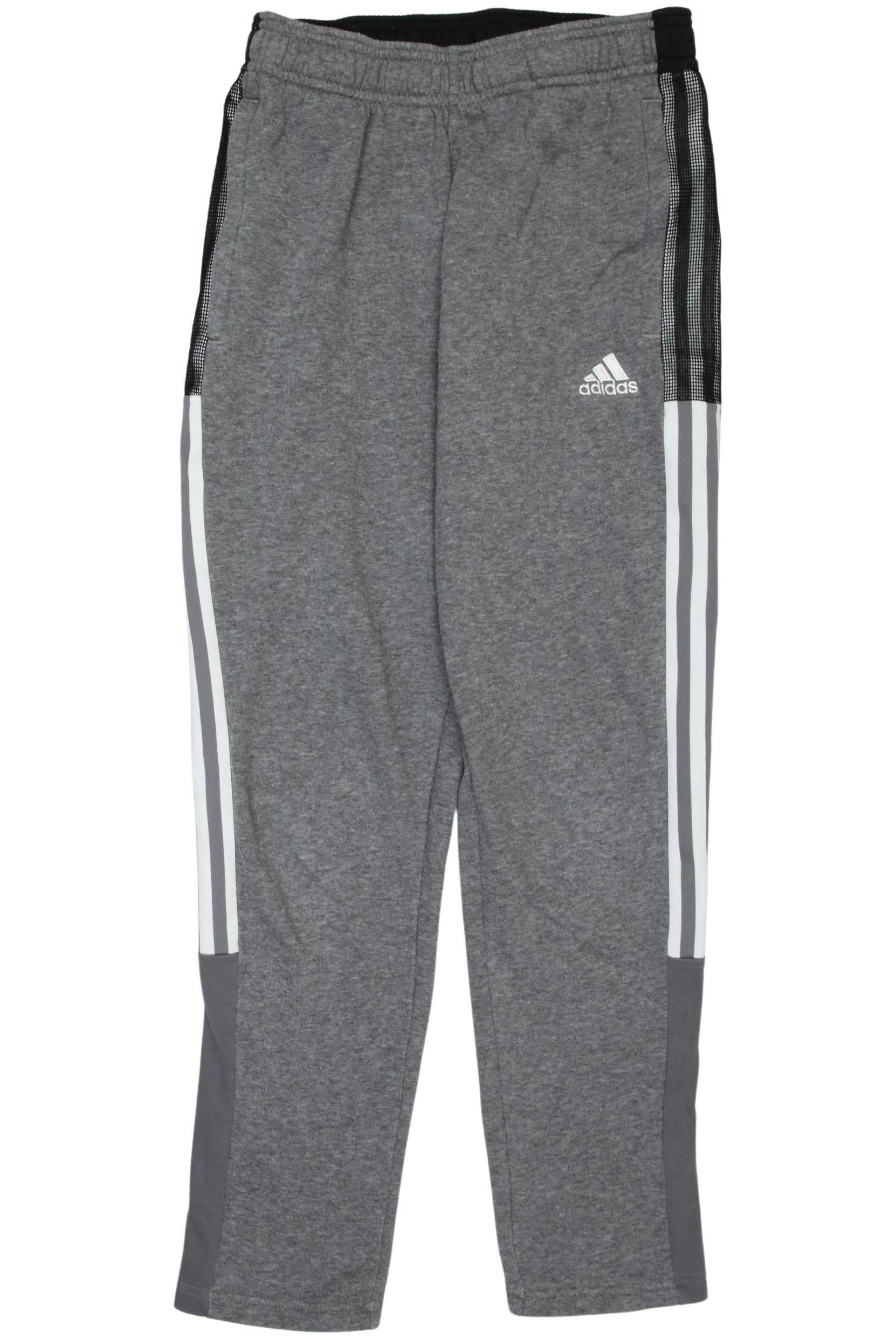 

adidas Herren Stoffhose, grau, Gr. 152