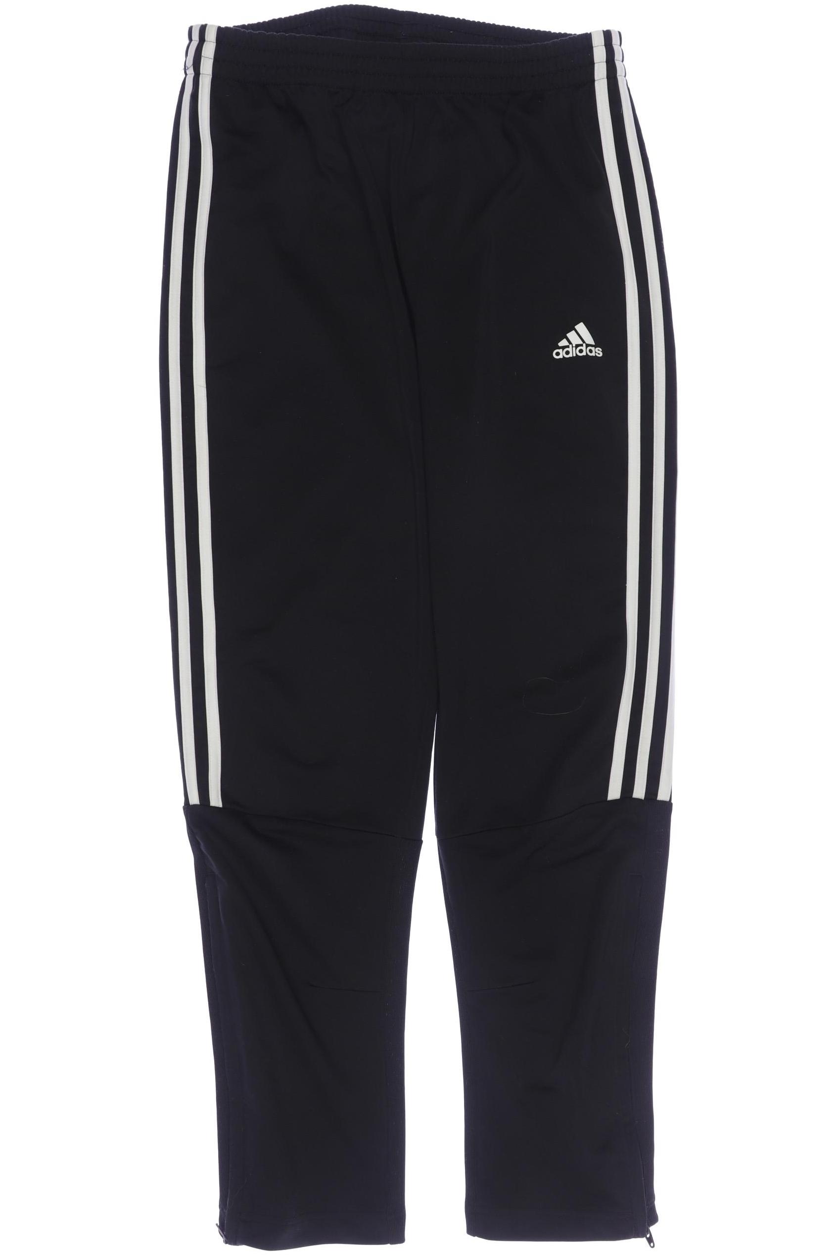 

adidas Herren Stoffhose, schwarz, Gr. 164