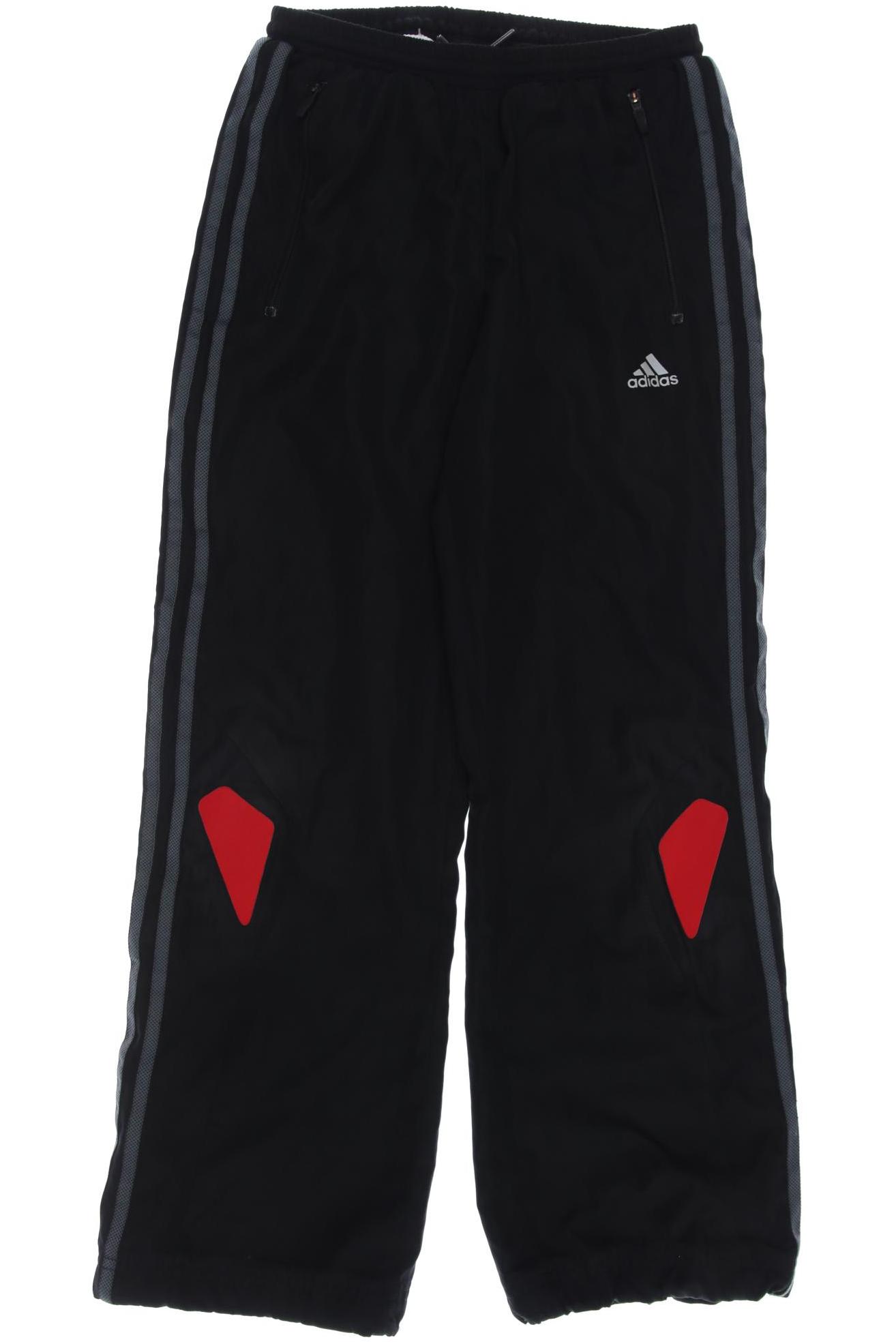 

adidas Herren Stoffhose, schwarz, Gr. 140