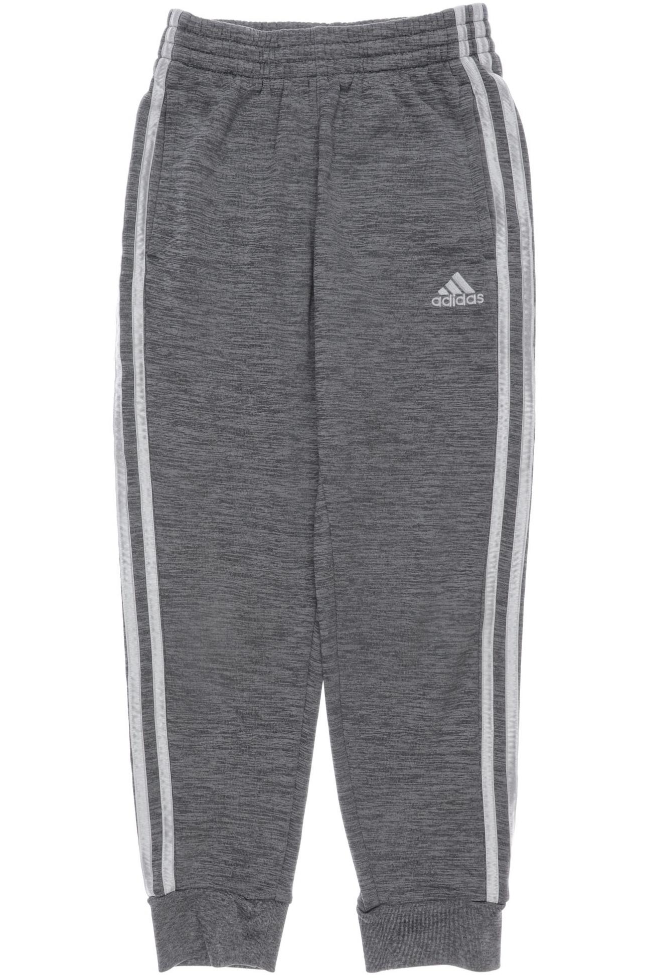 

adidas Herren Stoffhose, grau, Gr. 128