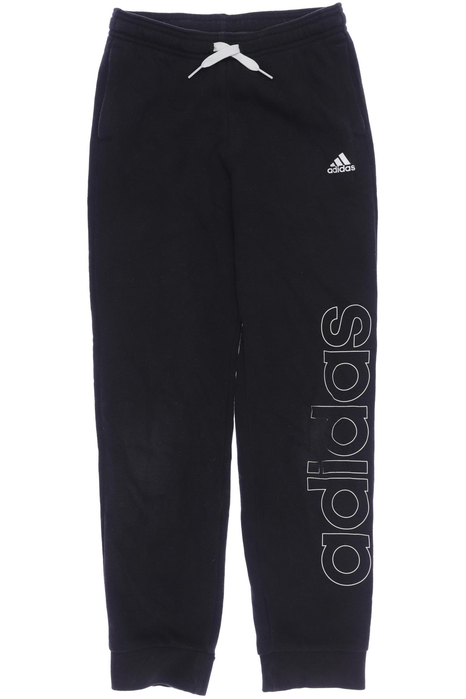 

adidas Herren Stoffhose, schwarz, Gr. 140
