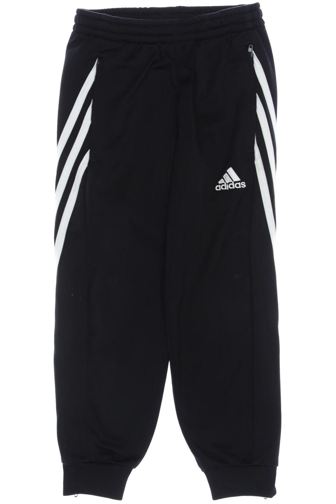 

adidas Herren Stoffhose, schwarz, Gr. 116