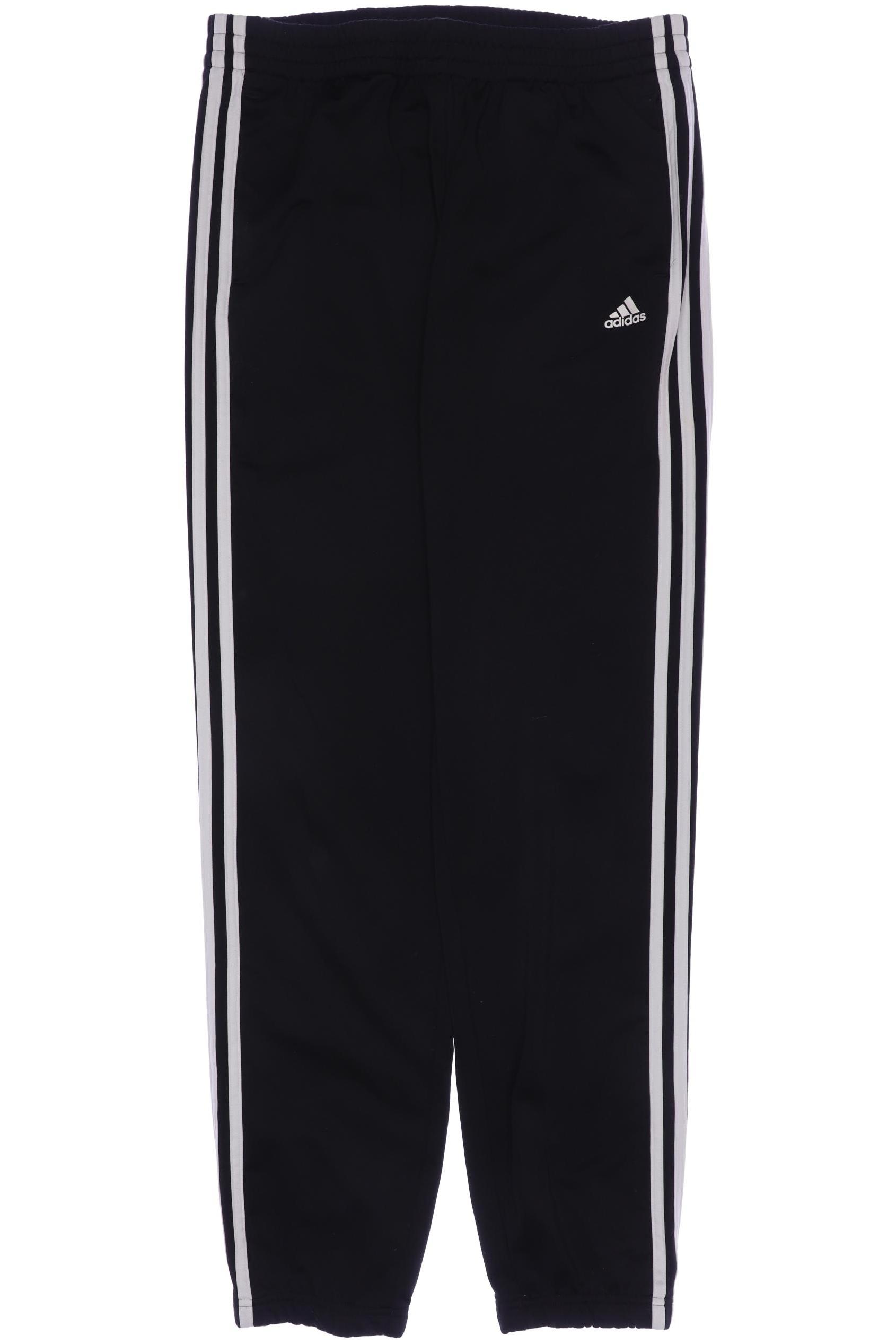 

adidas Herren Stoffhose, schwarz, Gr. 176