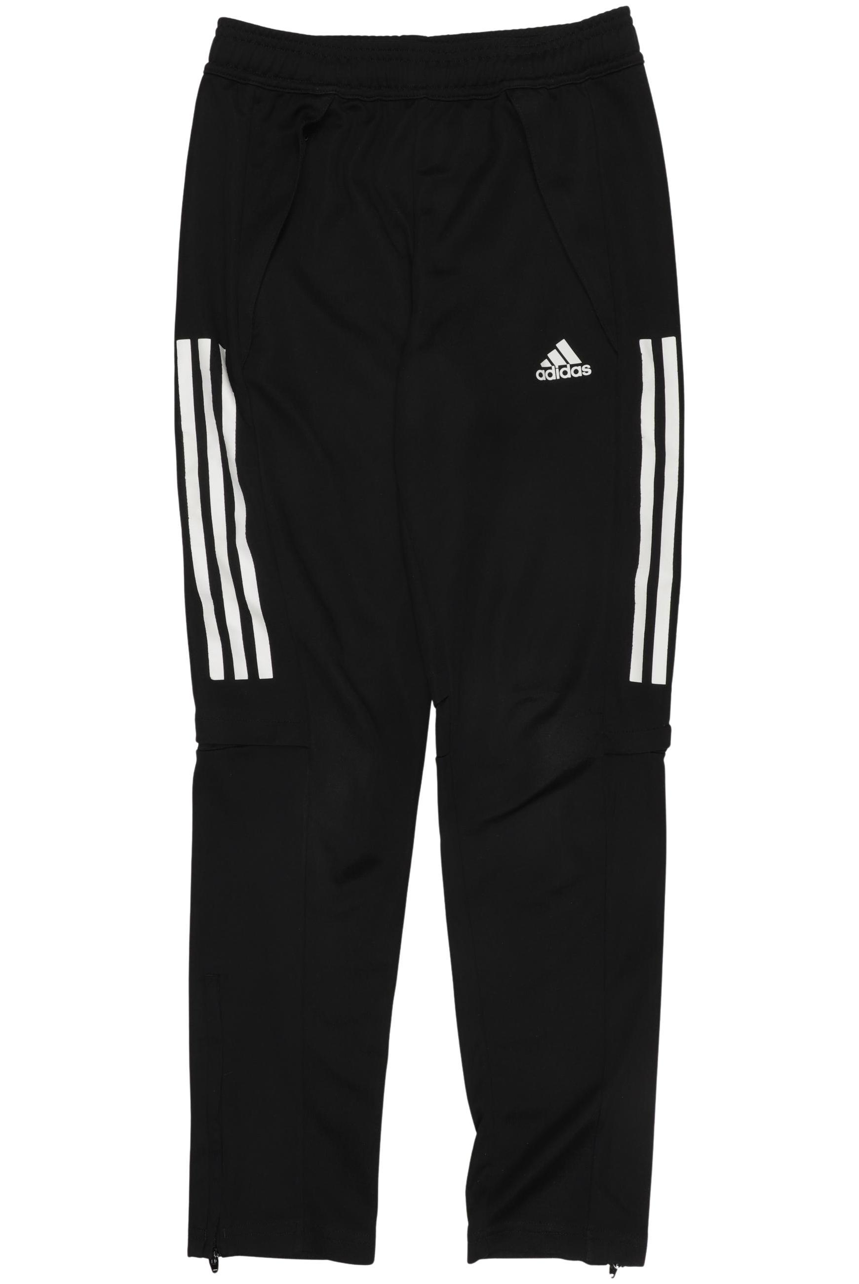 

adidas Herren Stoffhose, schwarz, Gr. 152