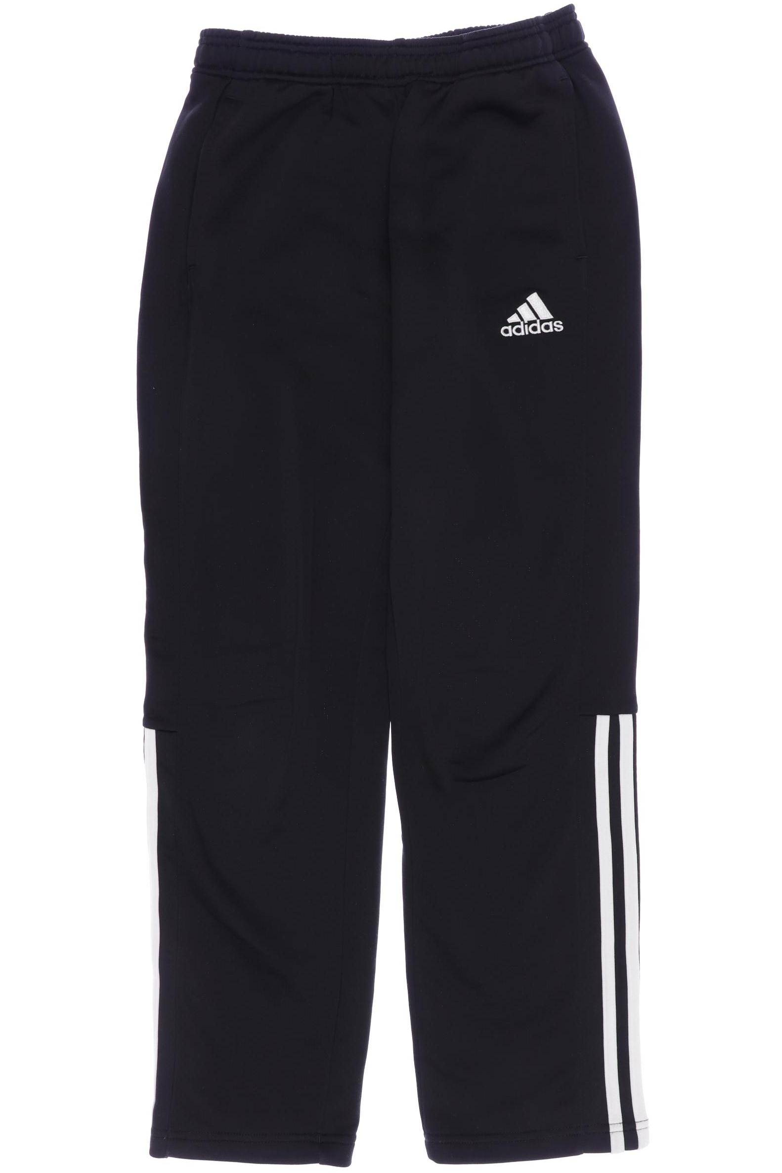 

adidas Herren Stoffhose, schwarz, Gr. 164
