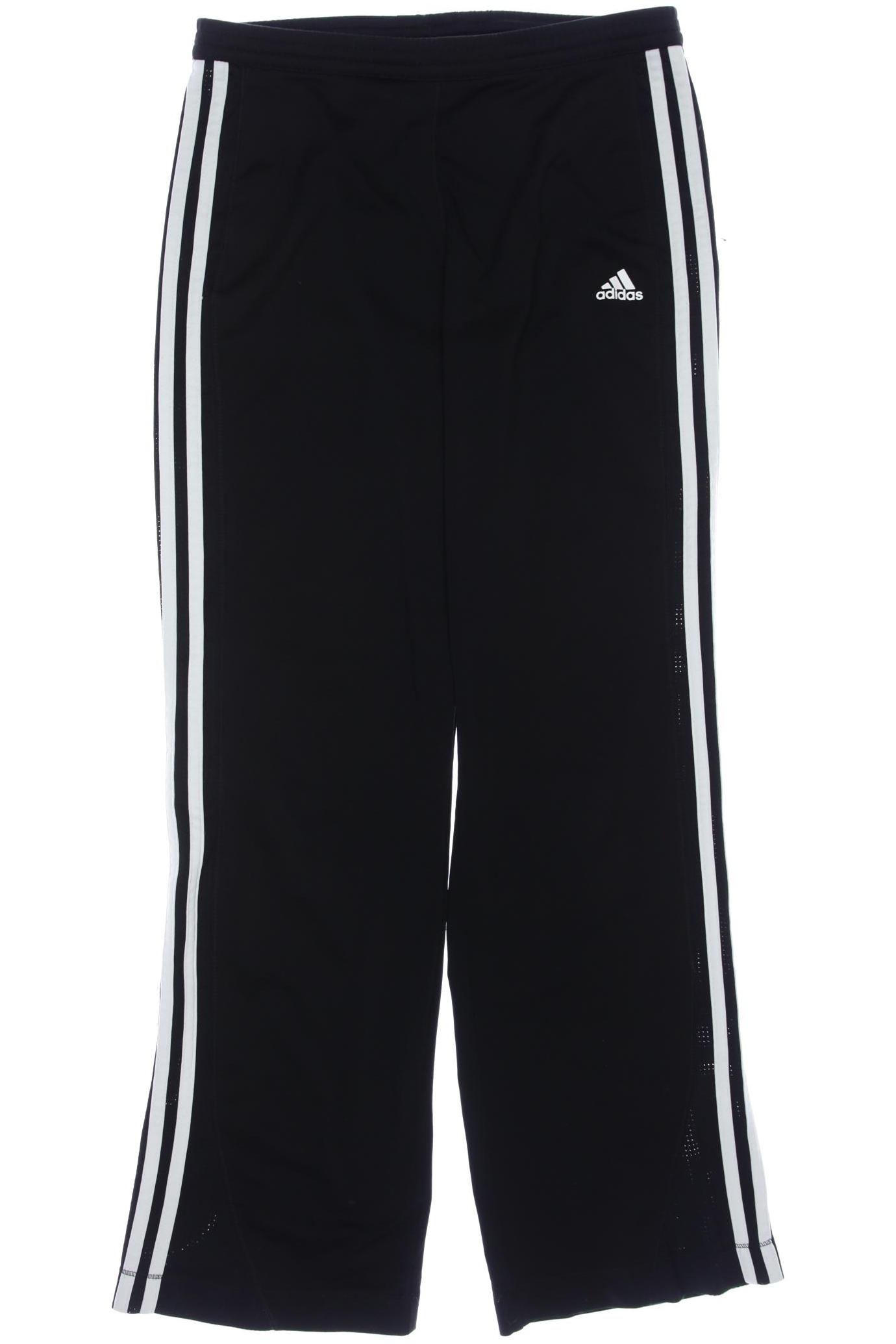

adidas Herren Stoffhose, schwarz, Gr. 164