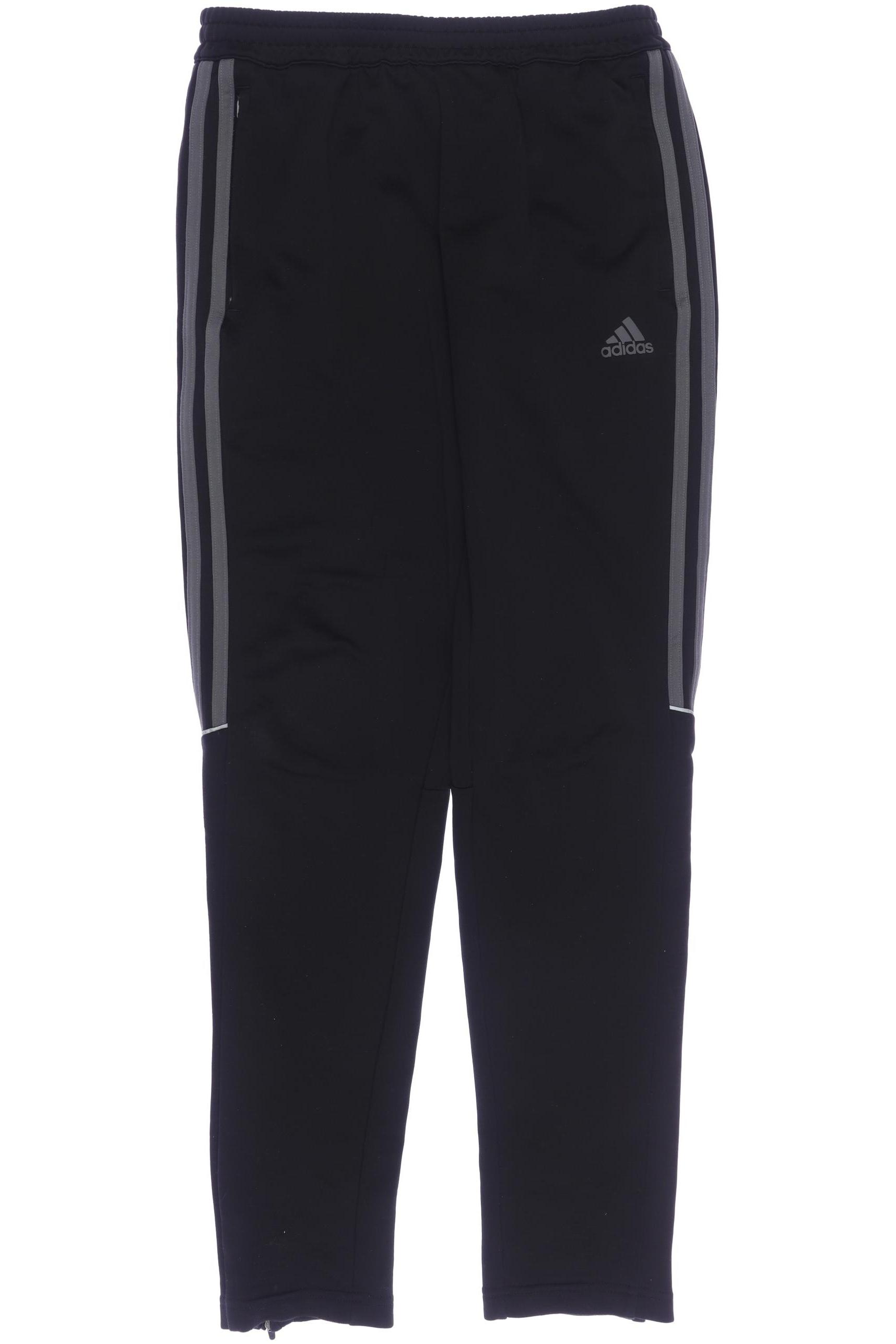 

adidas Herren Stoffhose, schwarz, Gr. 176