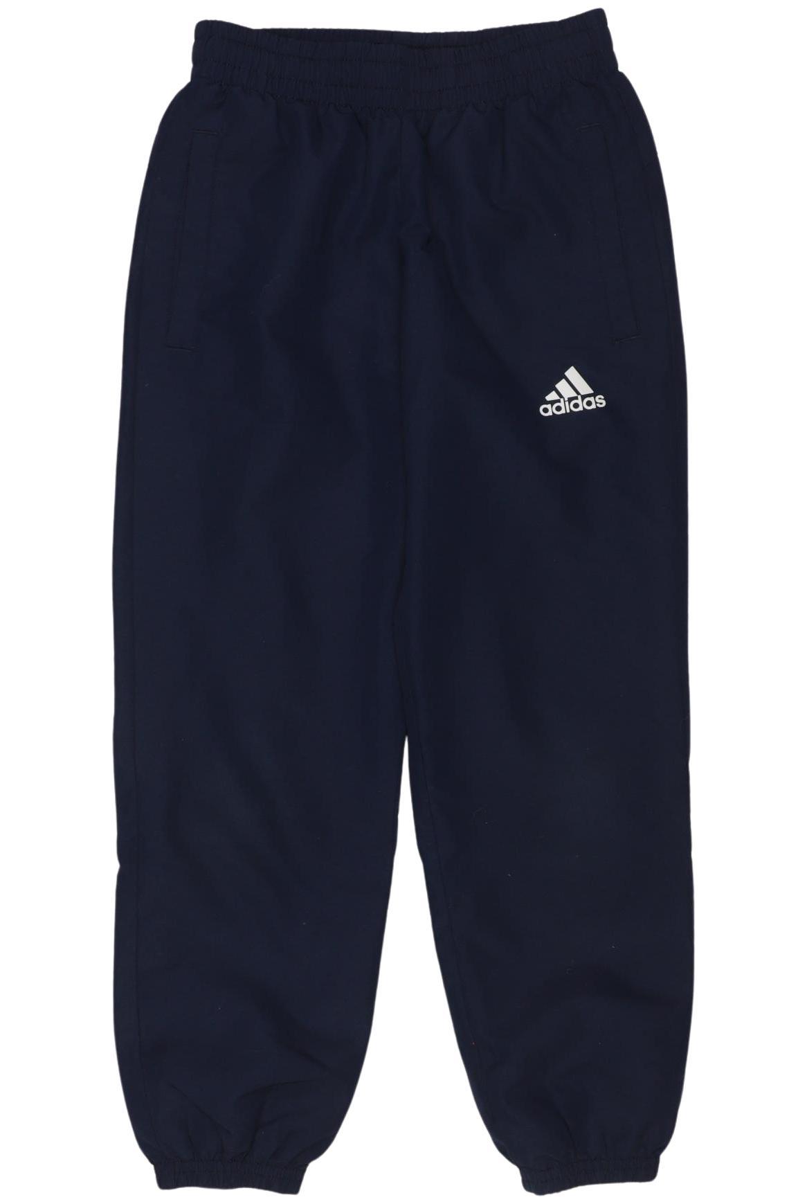 

adidas Jungen Stoffhose, marineblau, Gr. 140