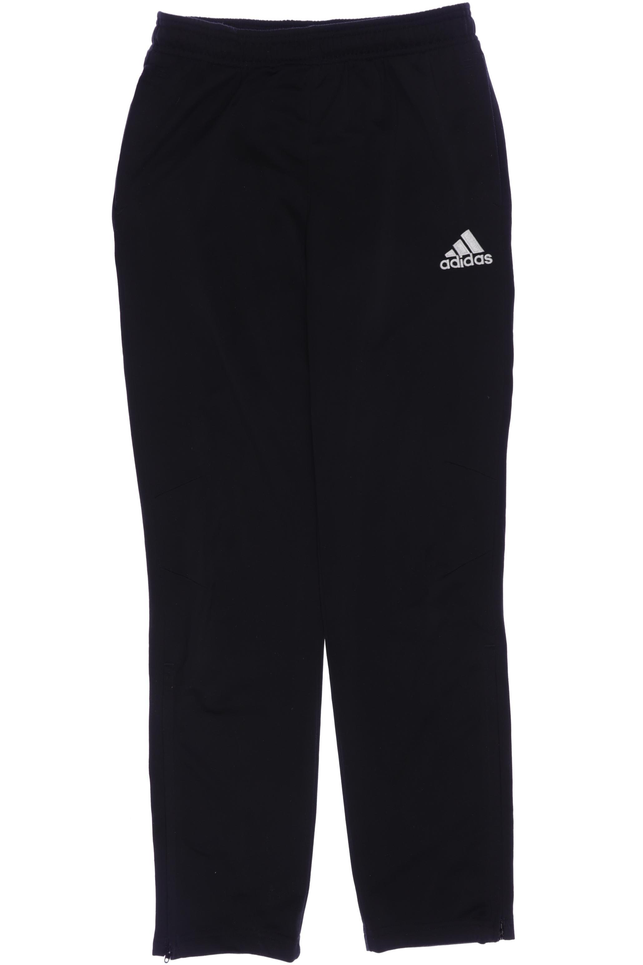 

adidas Herren Stoffhose, schwarz, Gr. 164