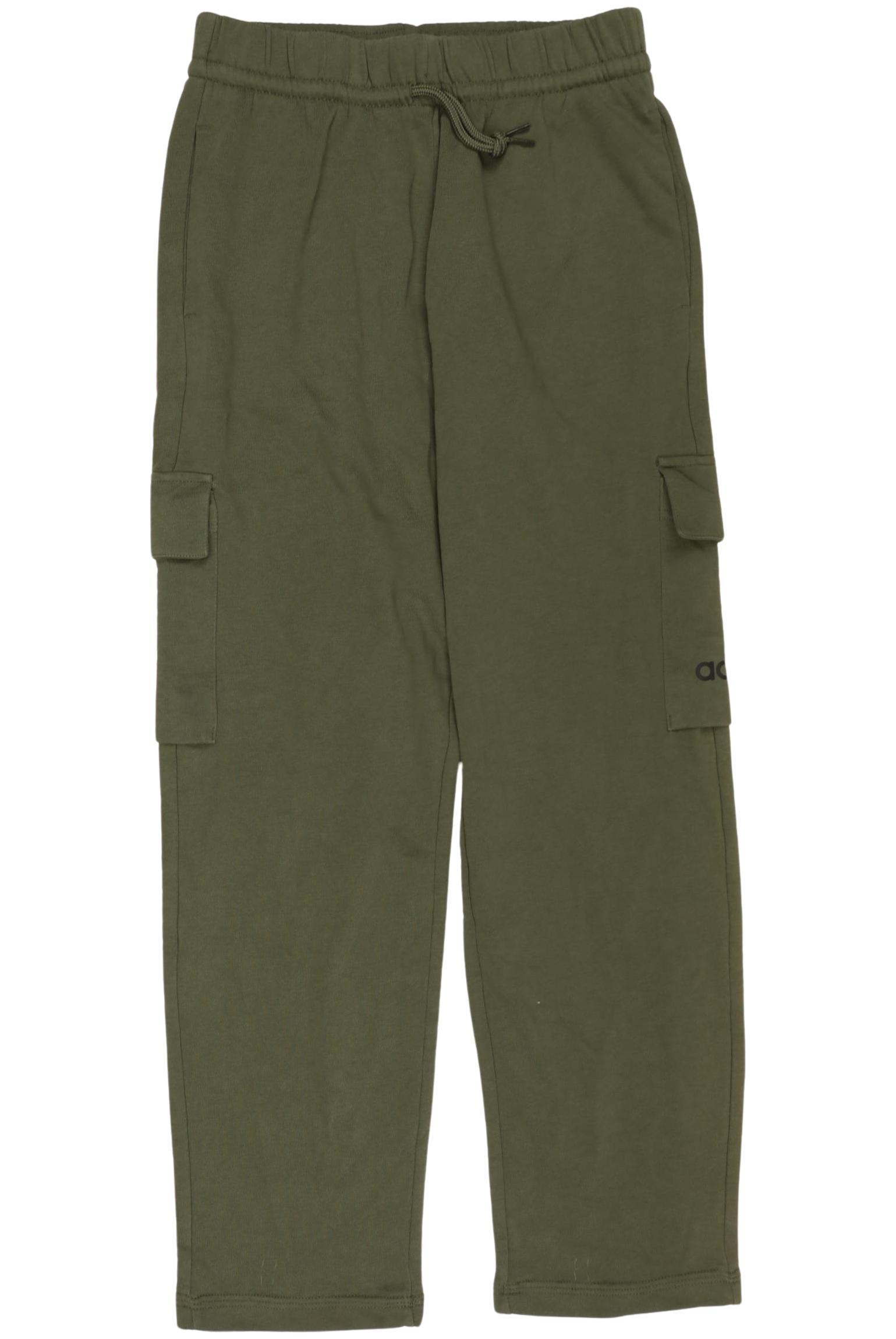 

adidas Jungen Stoffhose, grün, Gr. 164