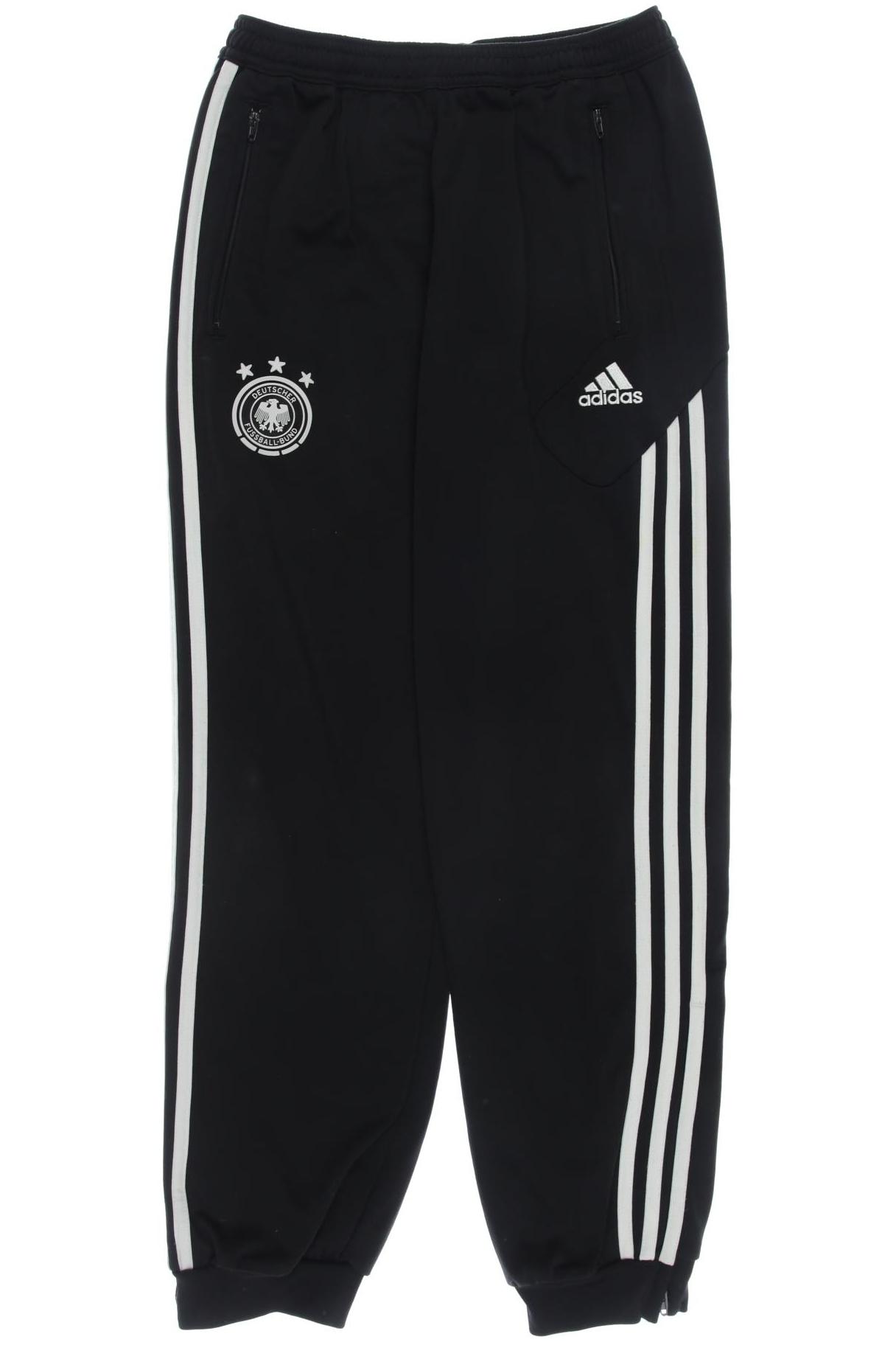 

adidas Herren Stoffhose, schwarz, Gr. 152