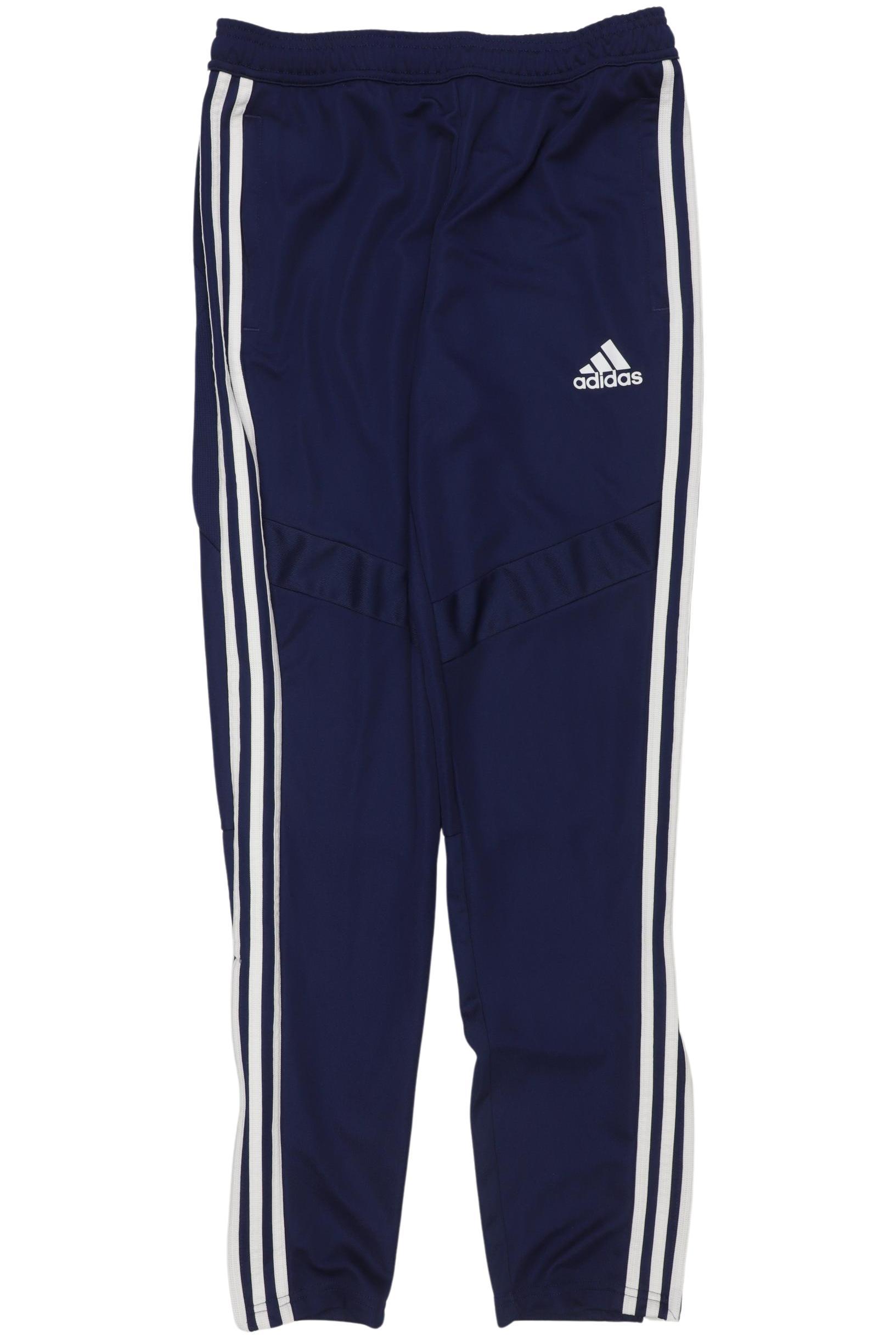 

adidas Jungen Stoffhose, marineblau, Gr. 176