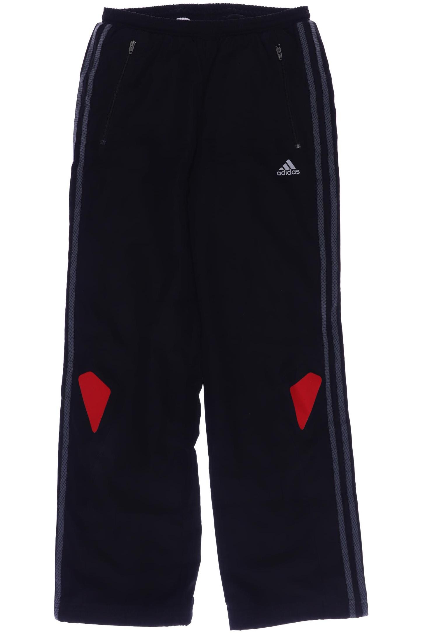 

adidas Herren Stoffhose, schwarz, Gr. 152