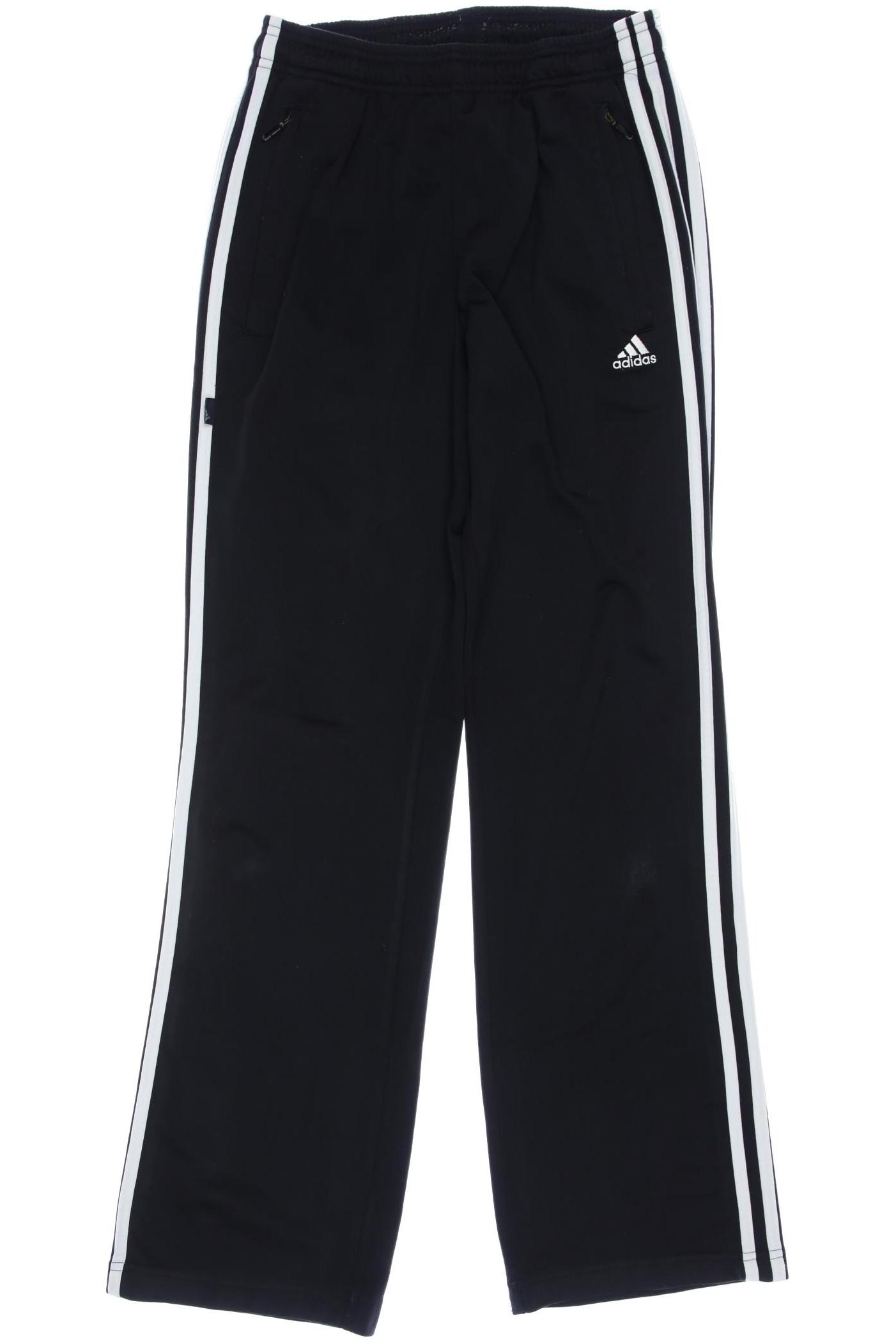 

adidas Herren Stoffhose, schwarz, Gr. 164