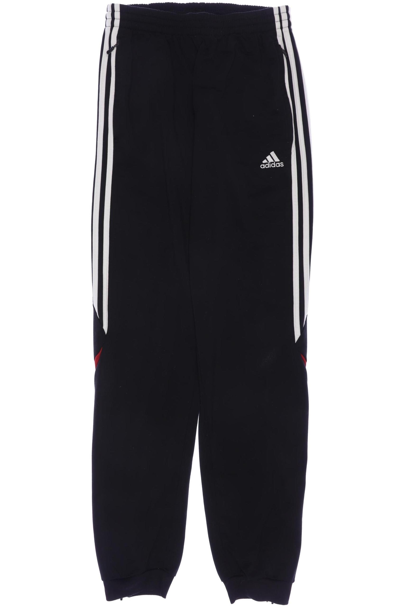 

adidas Herren Stoffhose, schwarz, Gr. 176