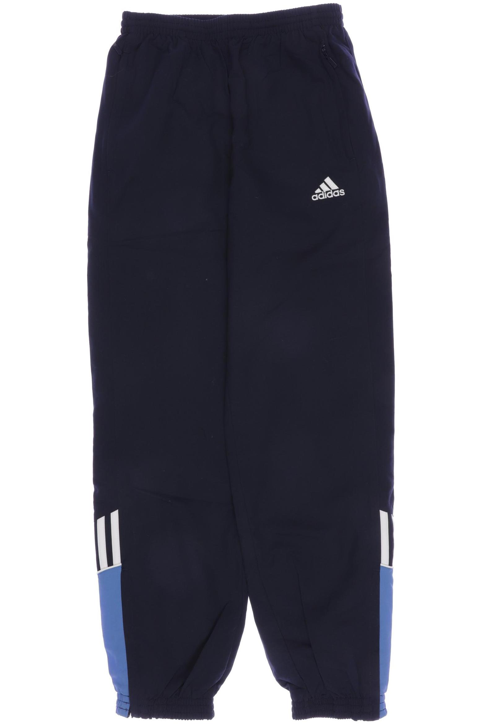 

adidas Herren Stoffhose, marineblau, Gr. 152